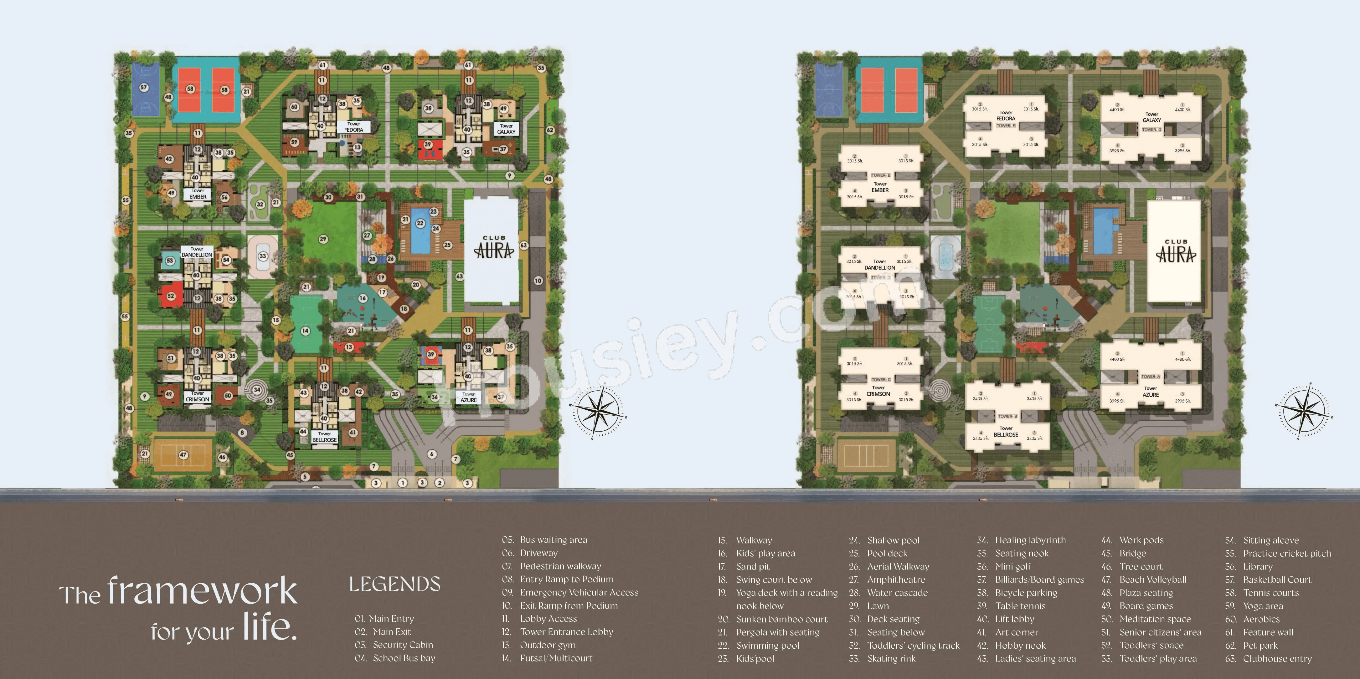 Rajapushpa Aurelia Master Plan