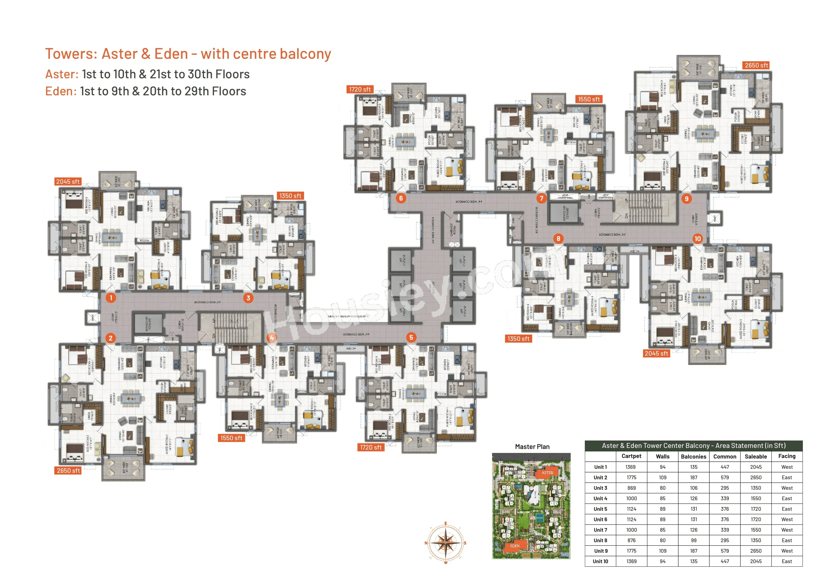 Rajapushpa Imperia Floor plan 1