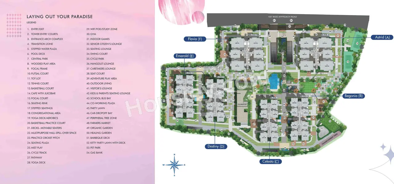 Rajapushpa Pristinia Master Plan