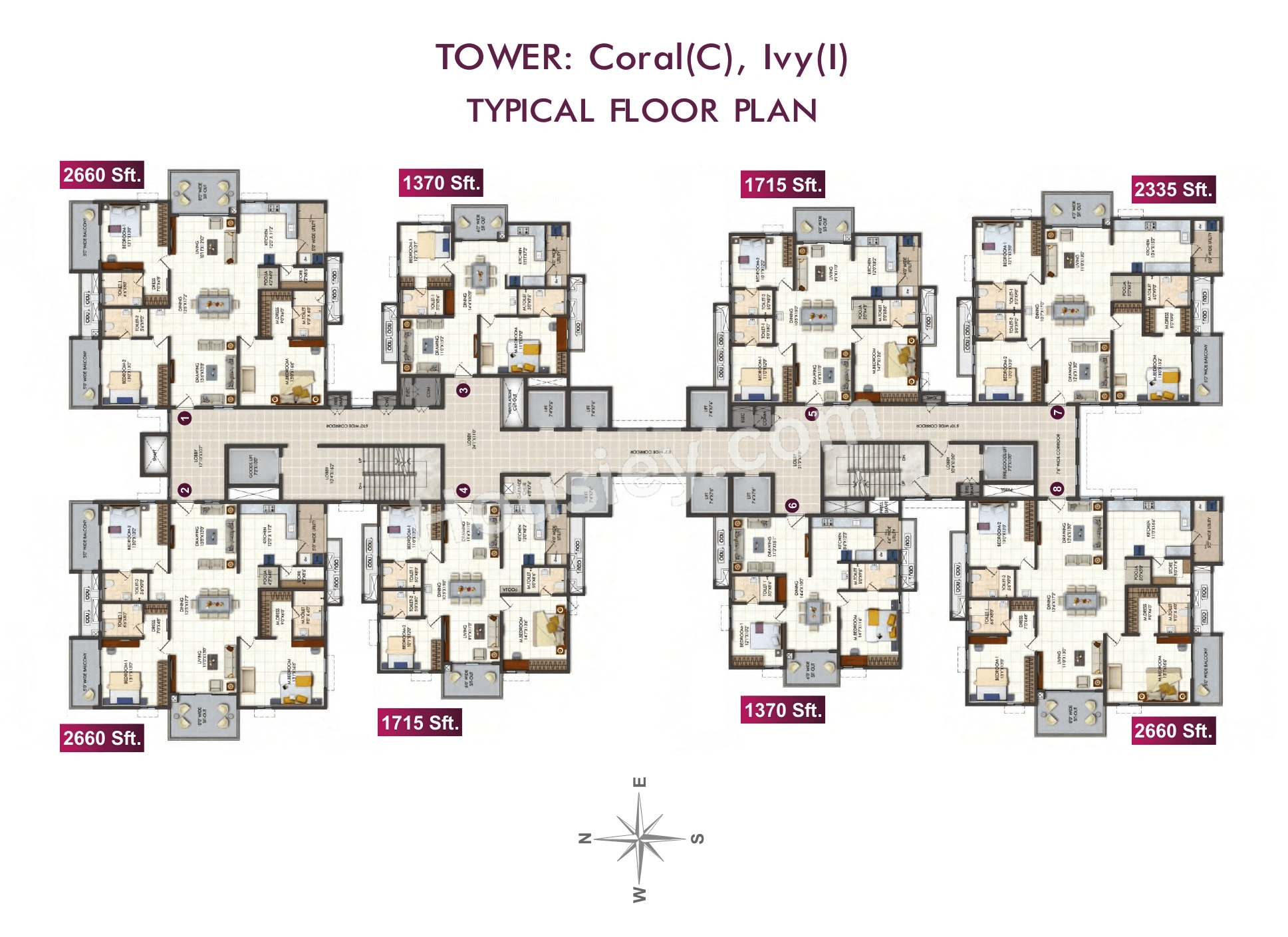 Rajapushpa Provincia Floor plan 3