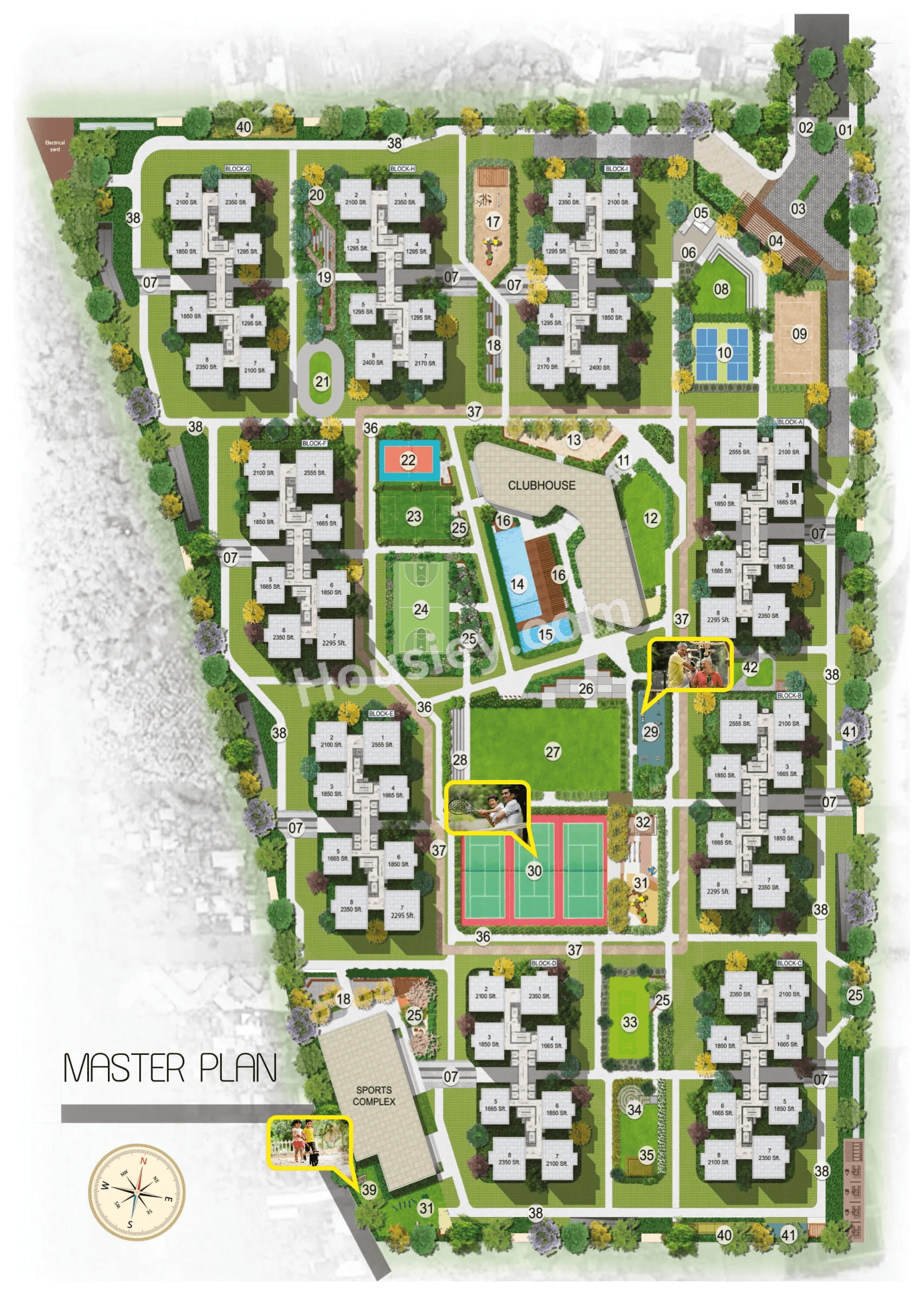Rajapushpa Sierra Floor plan 1
