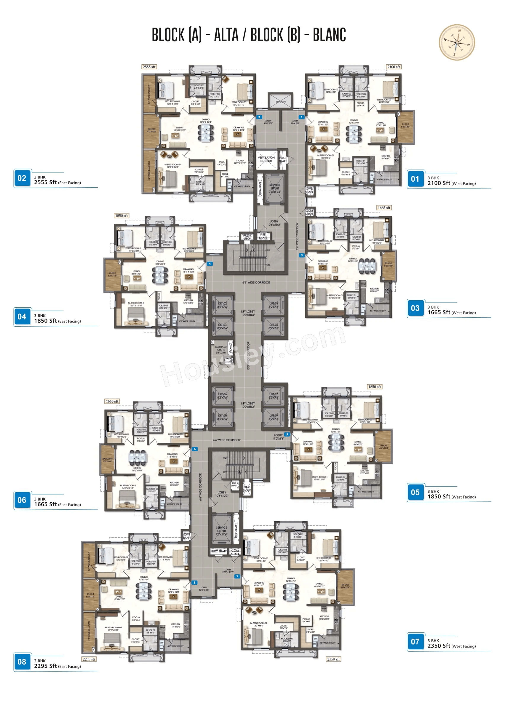 Rajapushpa Sierra Floor plan 1