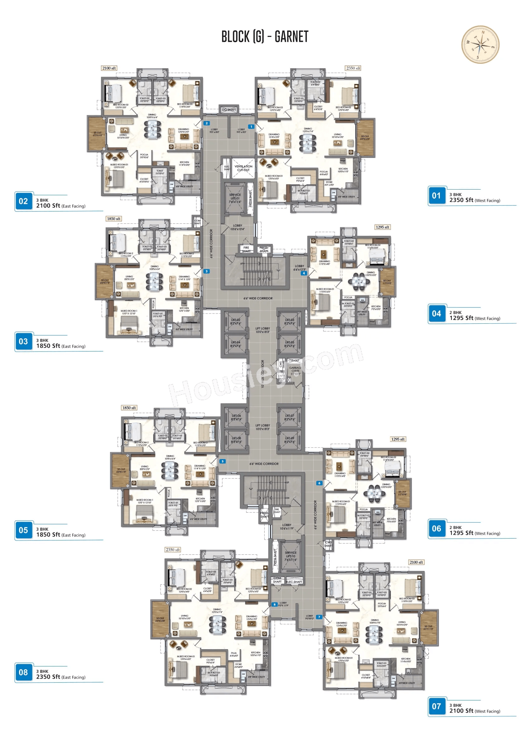 Rajapushpa Sierra Floor plan 5