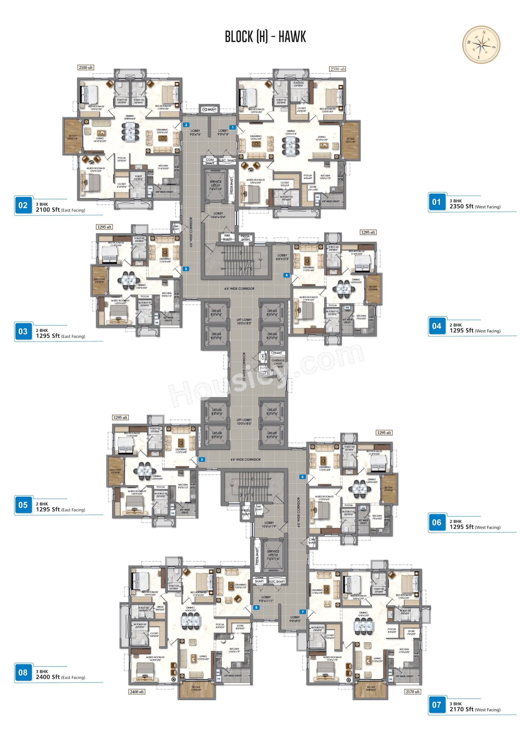 Rajapushpa Sierra Floor plan 6