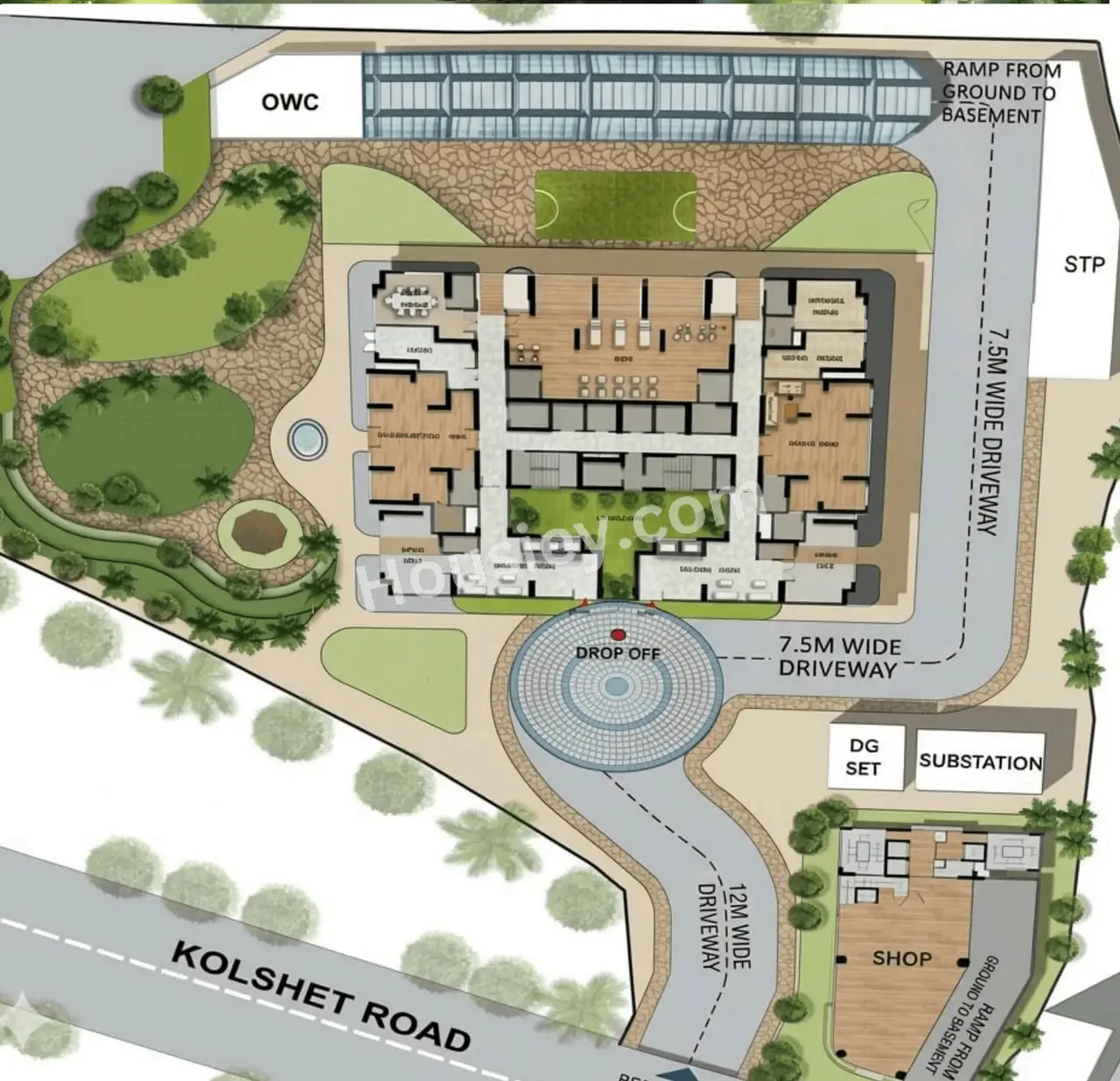 Rajlaxmi The Parkstreet Master Plan