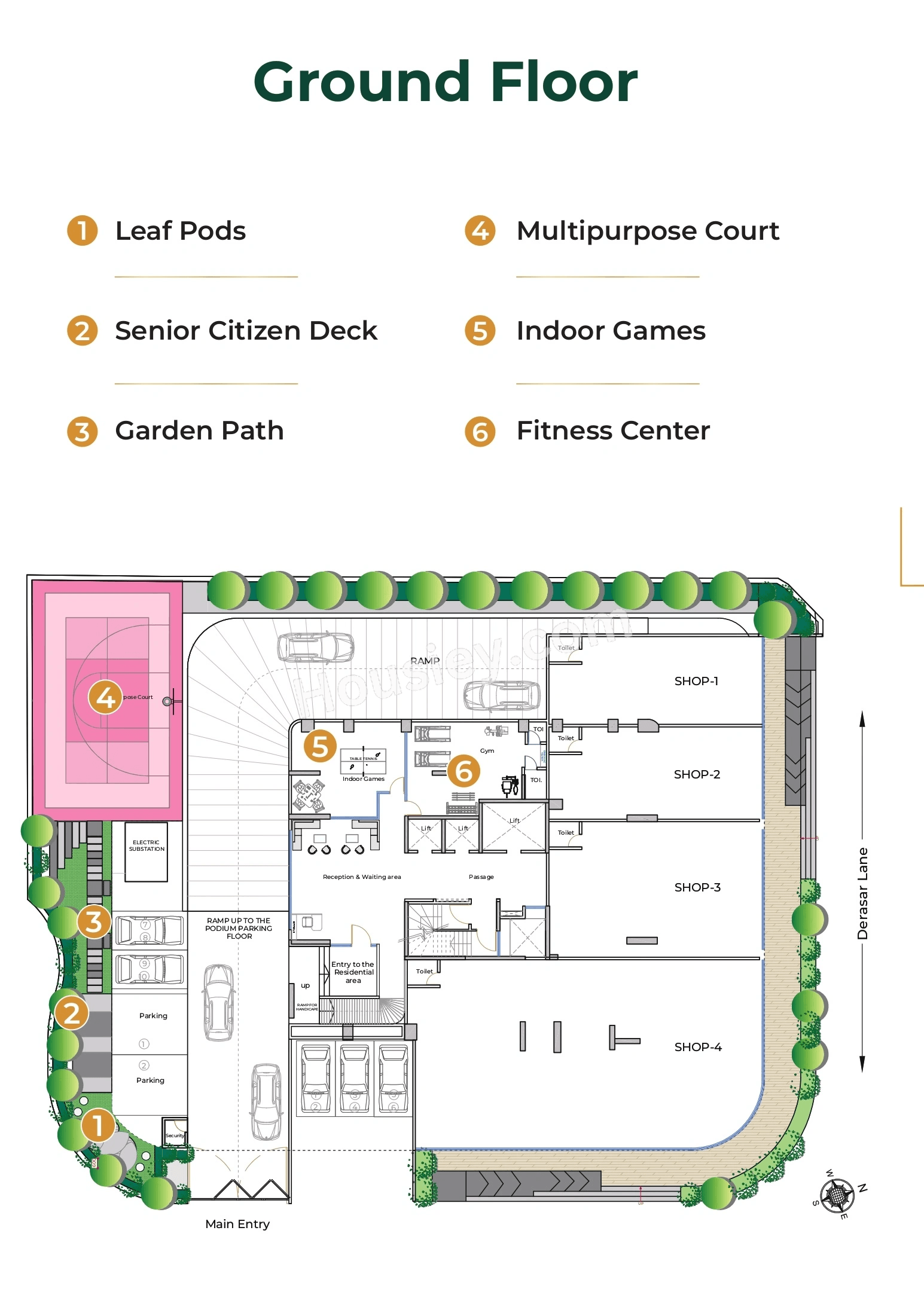 Rajshree Aranya Floor plan 1