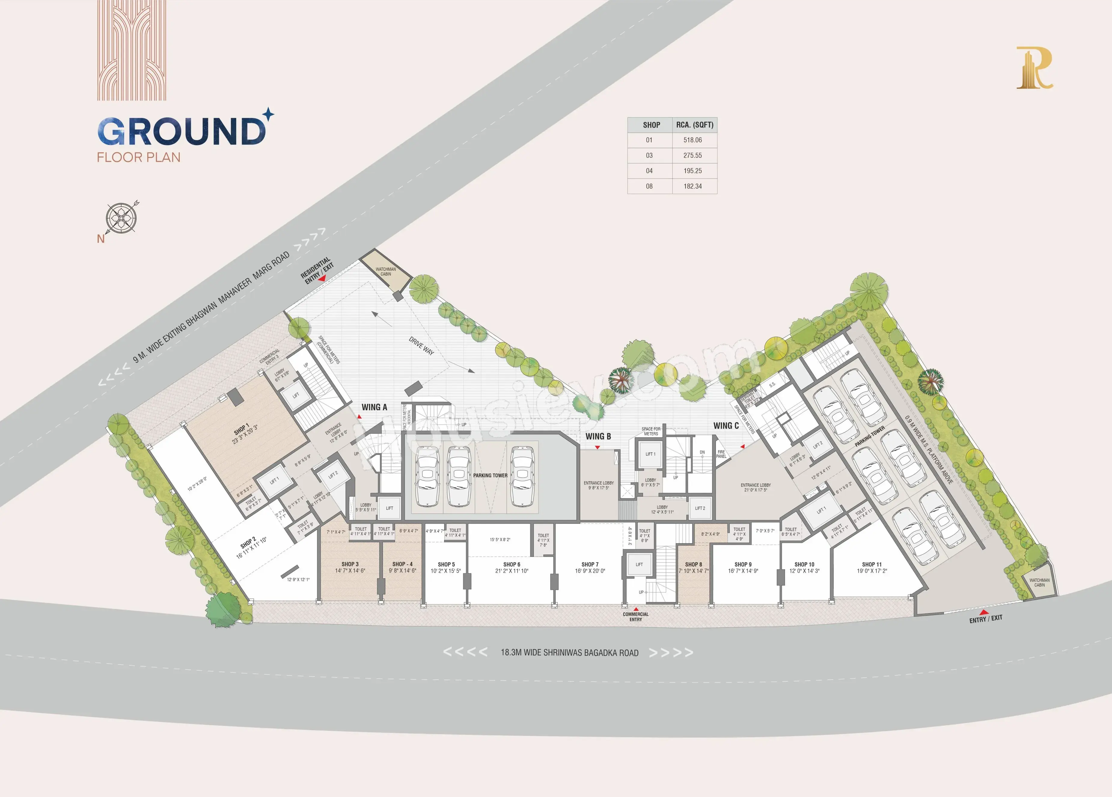 Rameehans Galaxy Floor plan 1