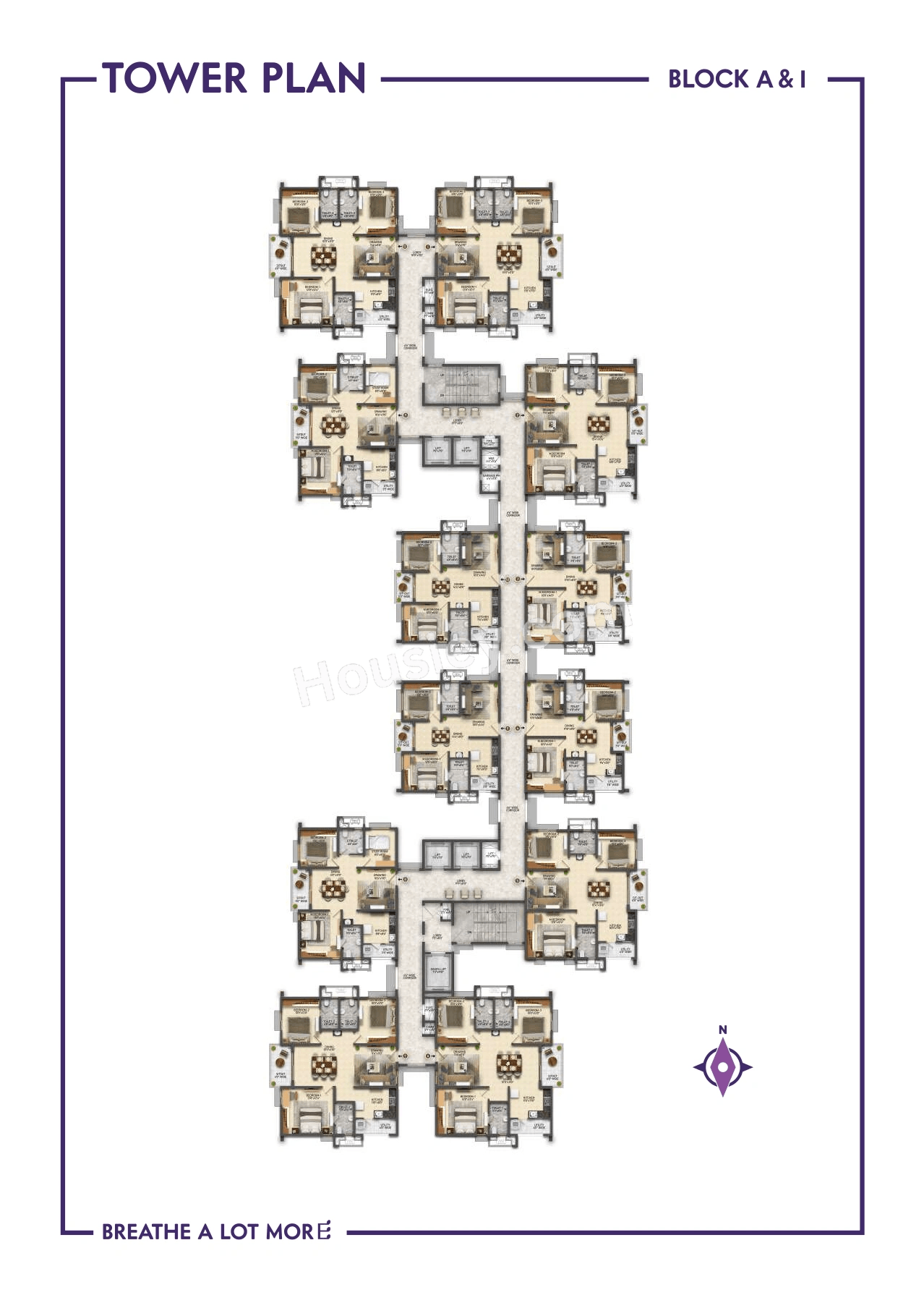Ramky One Symphony Floor plan 1