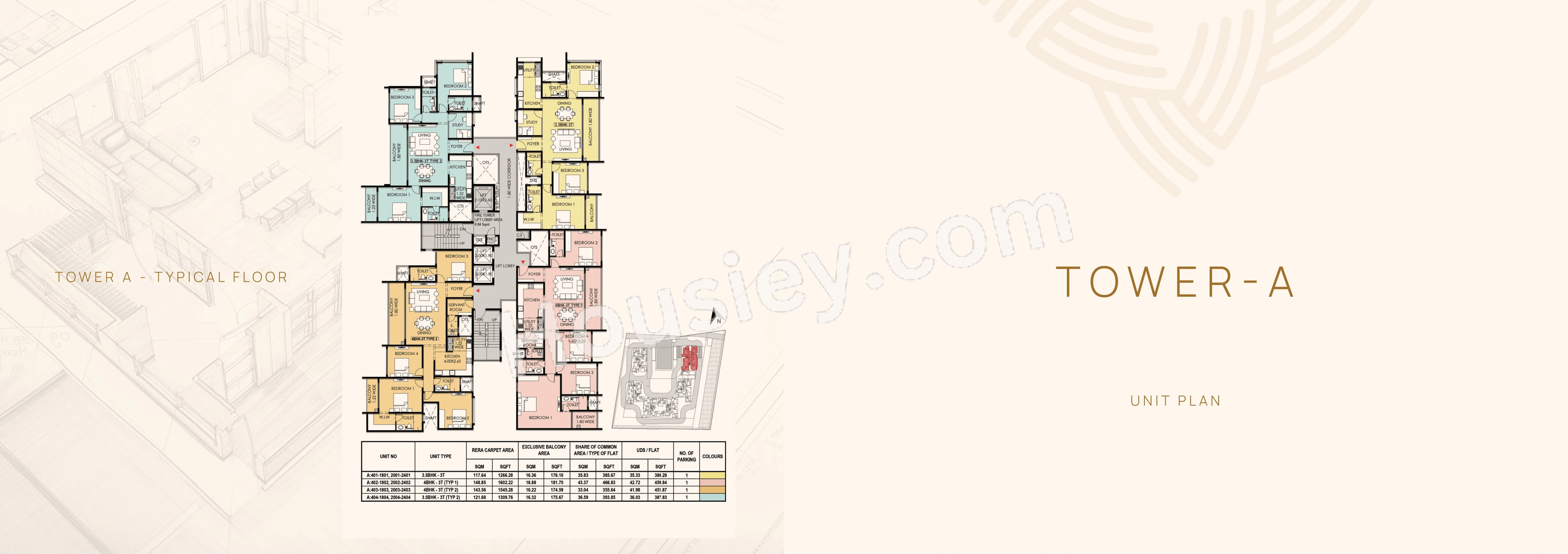Ramsons East Park Residences Floor plan 1