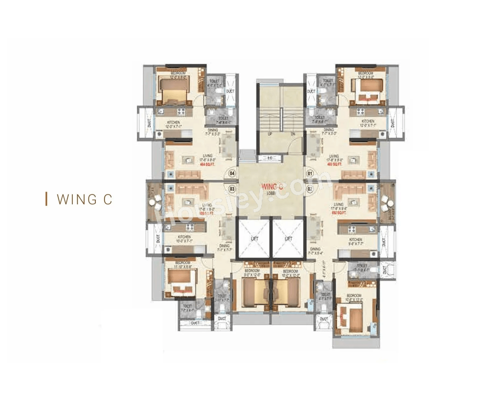 Ranbir Greenpath Floor plan 4