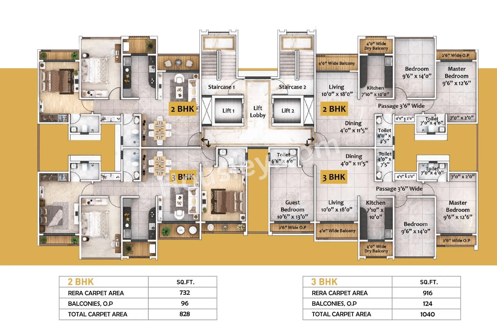 Rassaz Greens Floor plan 2