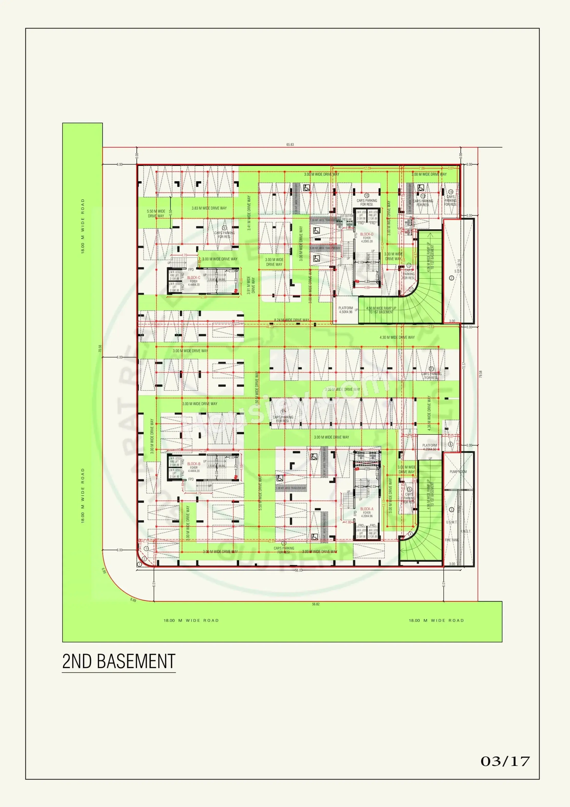 Ratna Turquoise Glamouere Floor plan 2