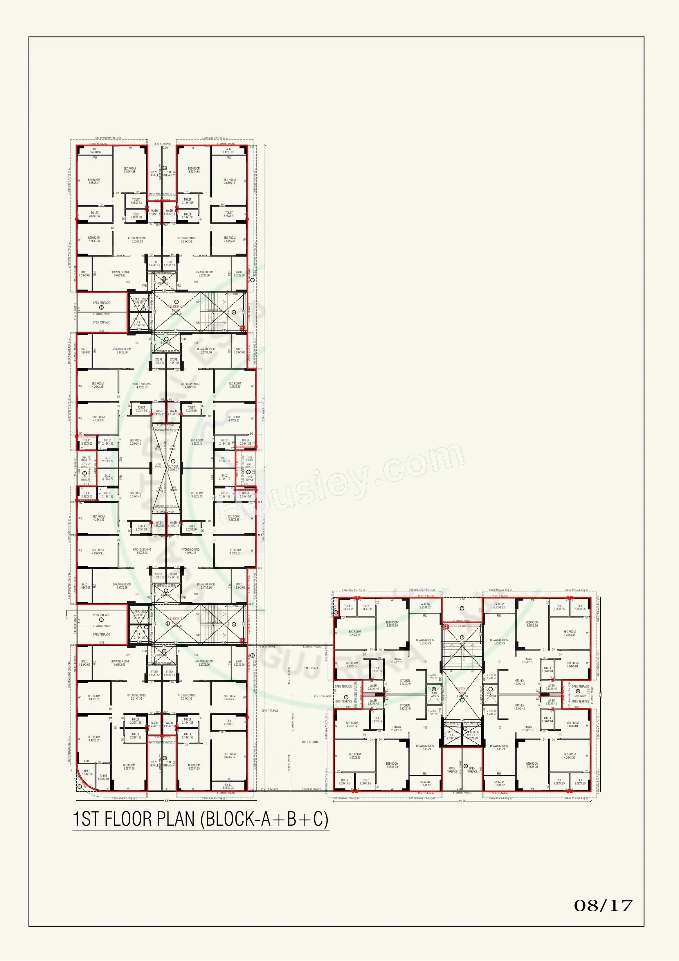 Ratna Turquoise Glamouere Floor plan 4