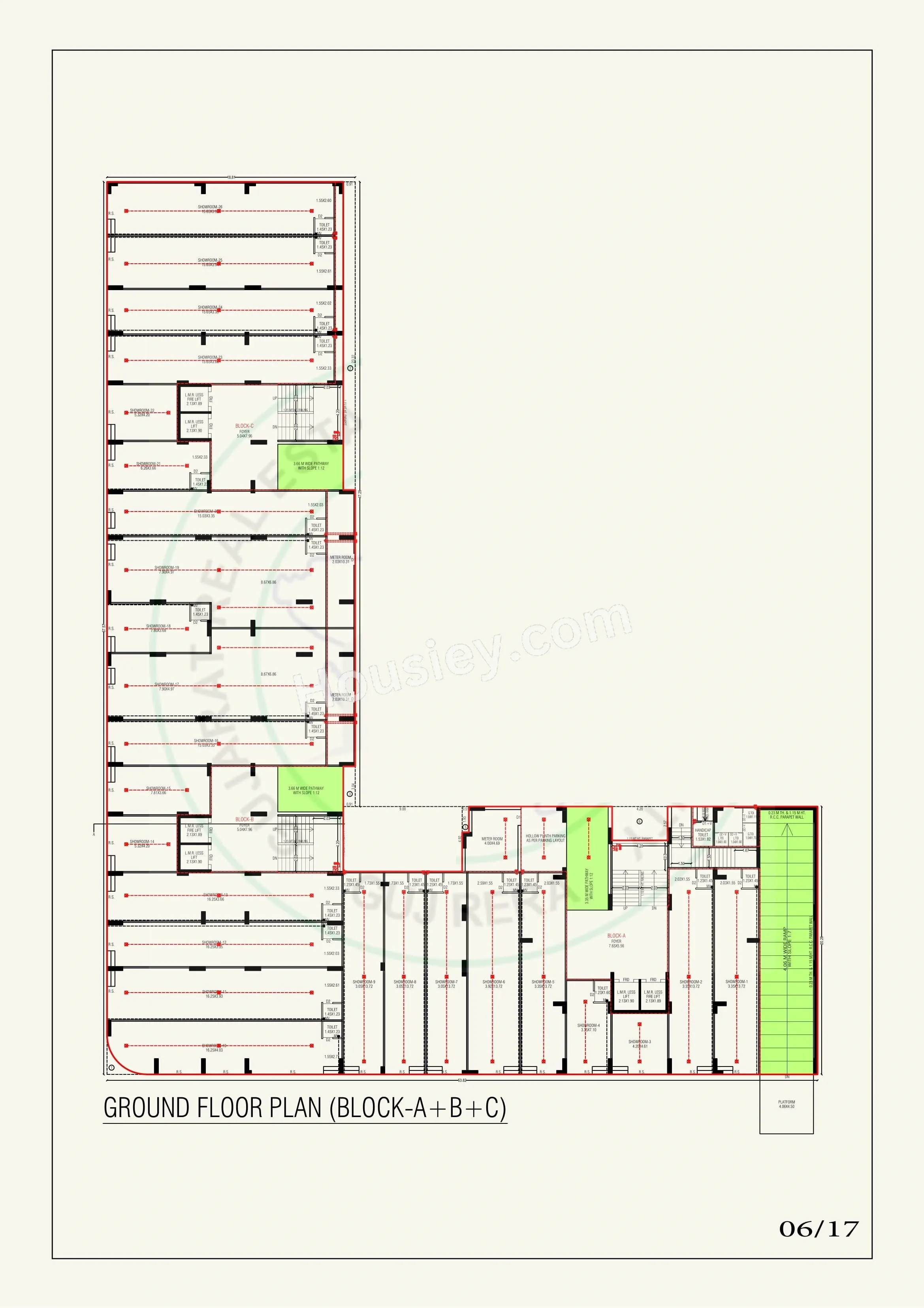 Ratna Turquoise Glamouere Floor plan 5
