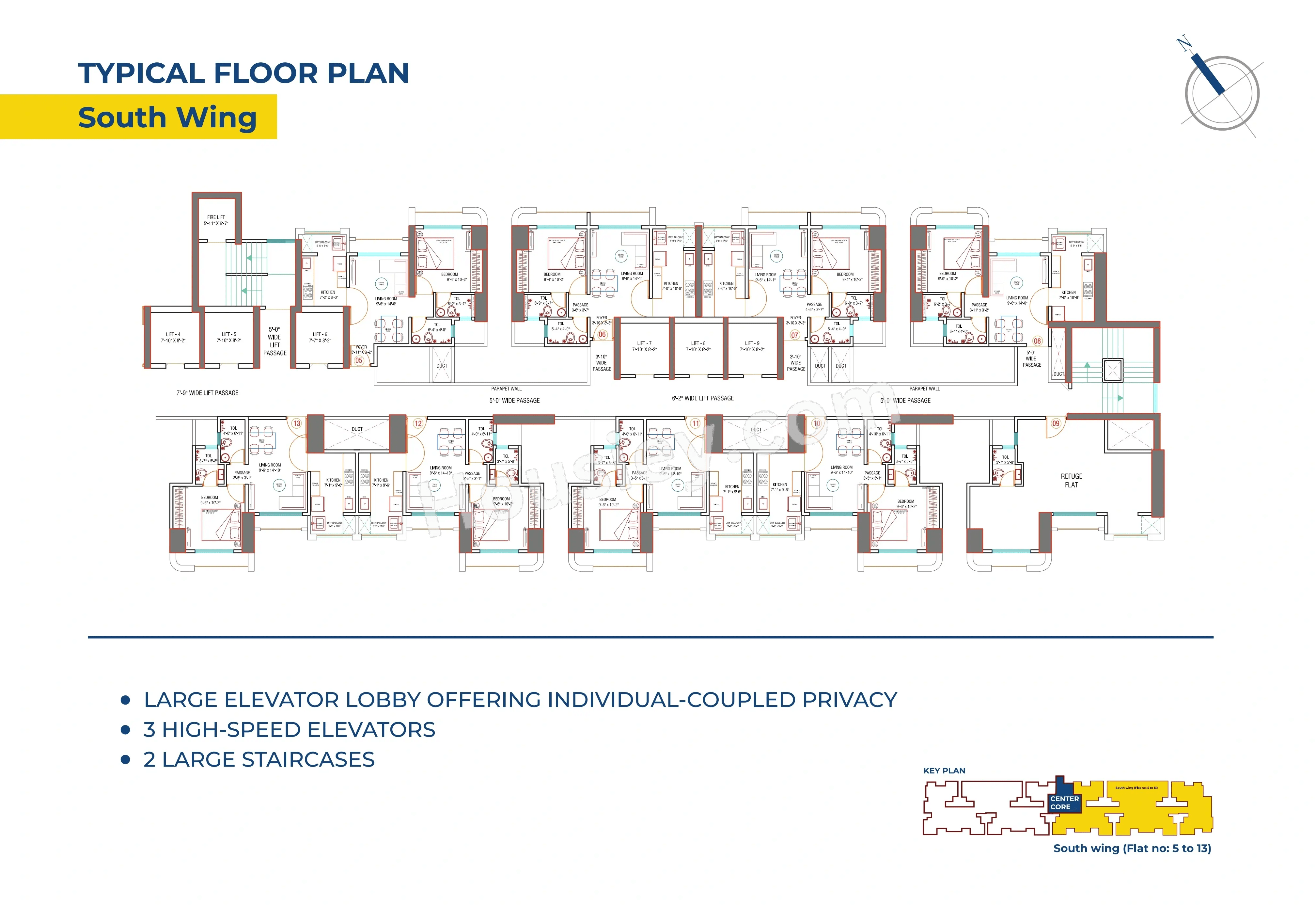 Raunak 108 Floor plan 5