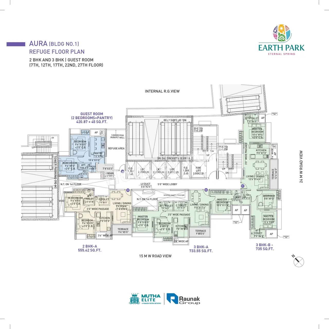 Raunak Earth Park Master Plan