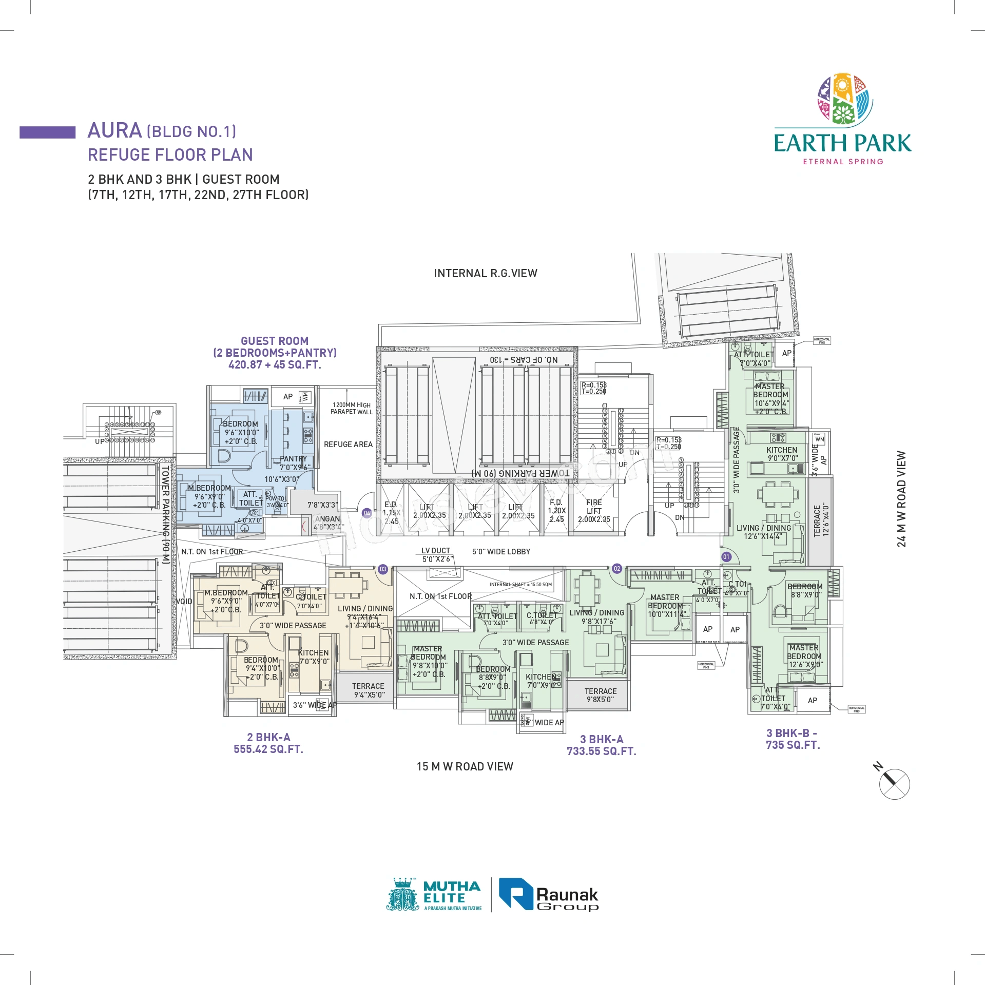 Raunak Earth Park Floor plan 4