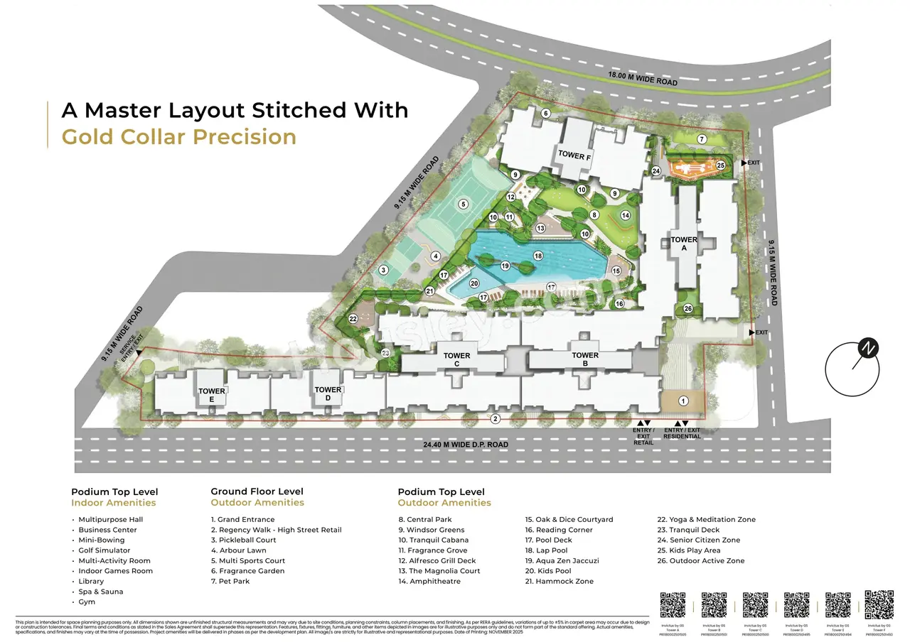 Raymond Realty Bandra East Master Plan