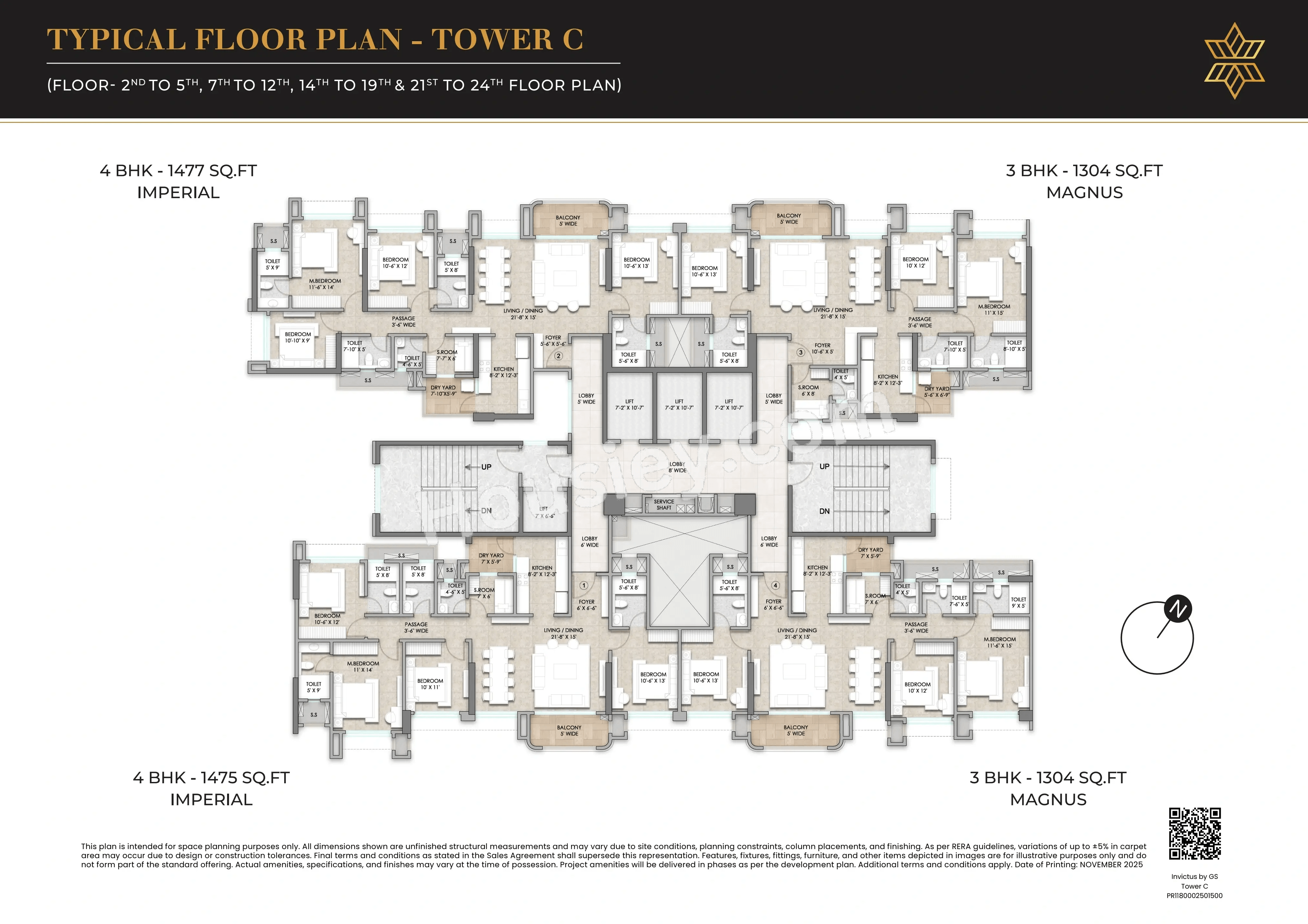 Raymond Realty Bandra East Floor plan 3