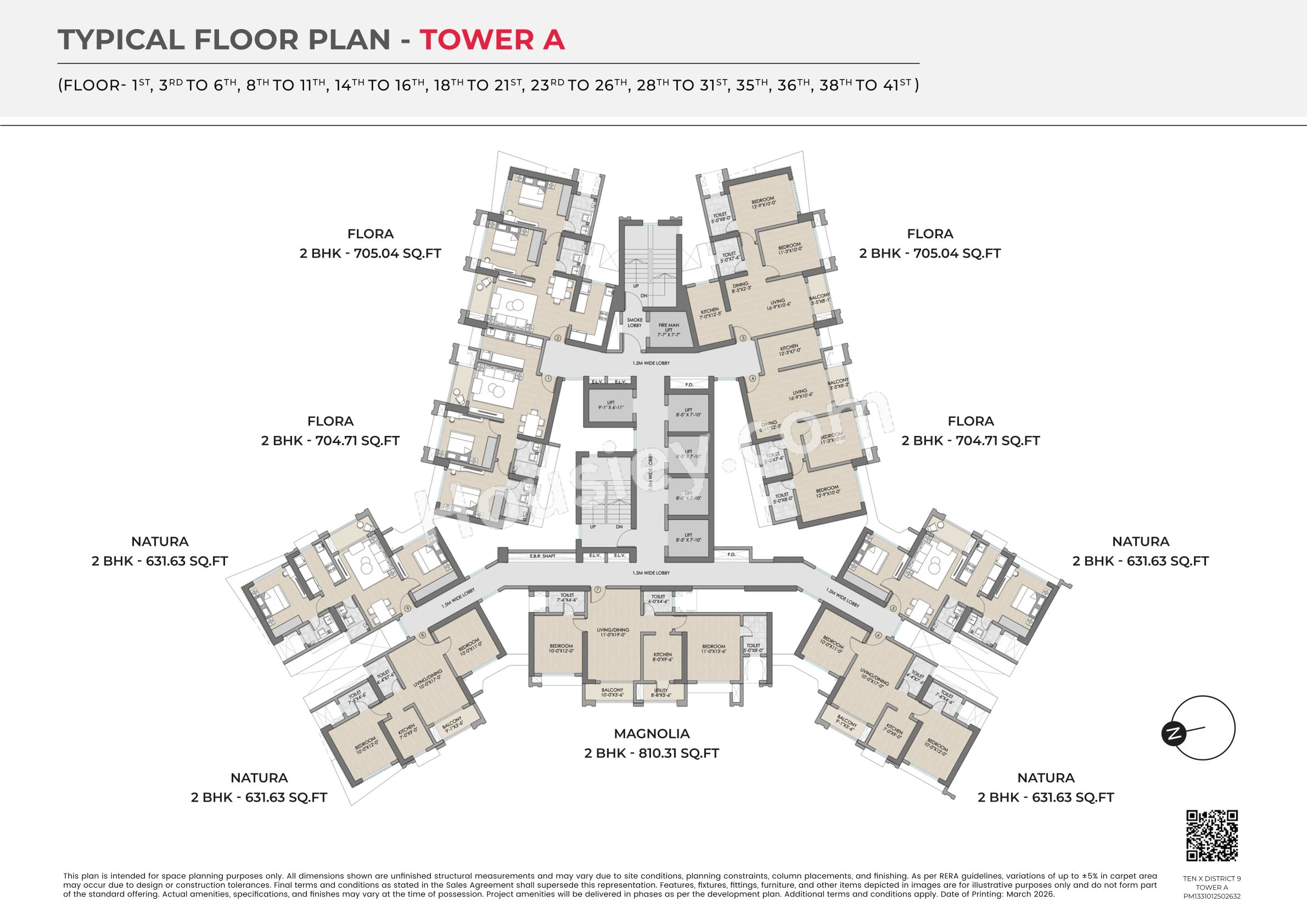 Raymond Ten x District 9 Floor plan 4