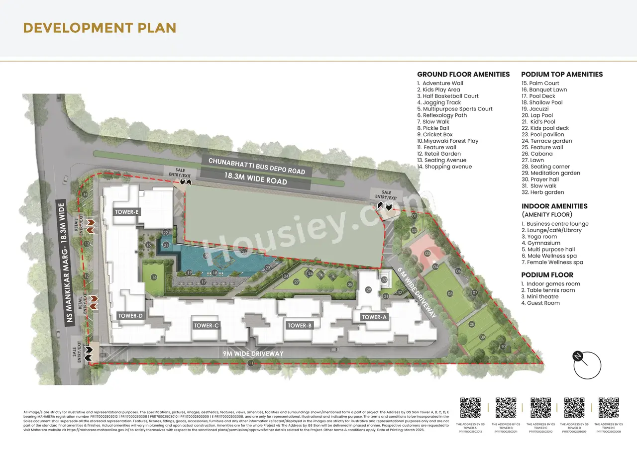 Raymond The Address By GS Sion Master Plan