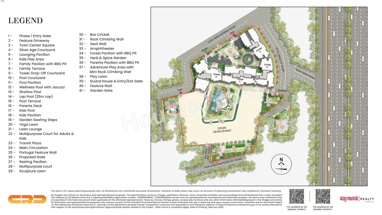 Raymond The Address Master Plan