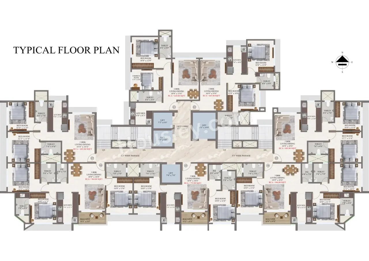 RD Brothers Nivara Floor Plan
