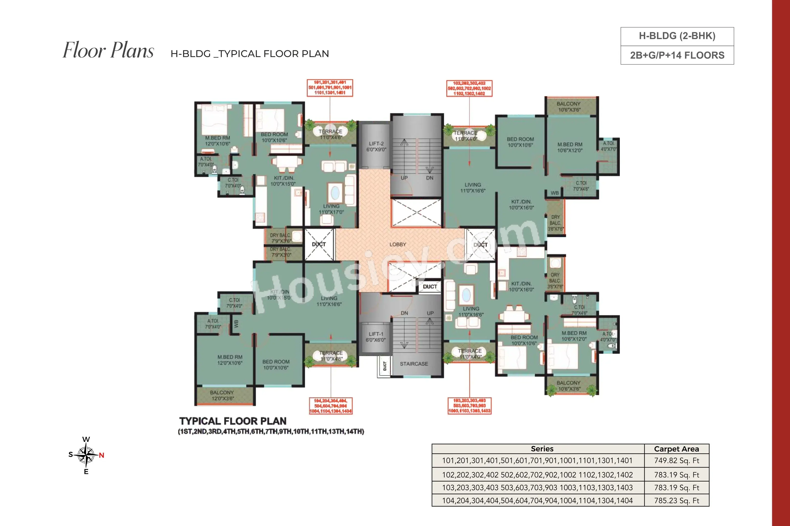 Renuka Brzee Floor plan 2