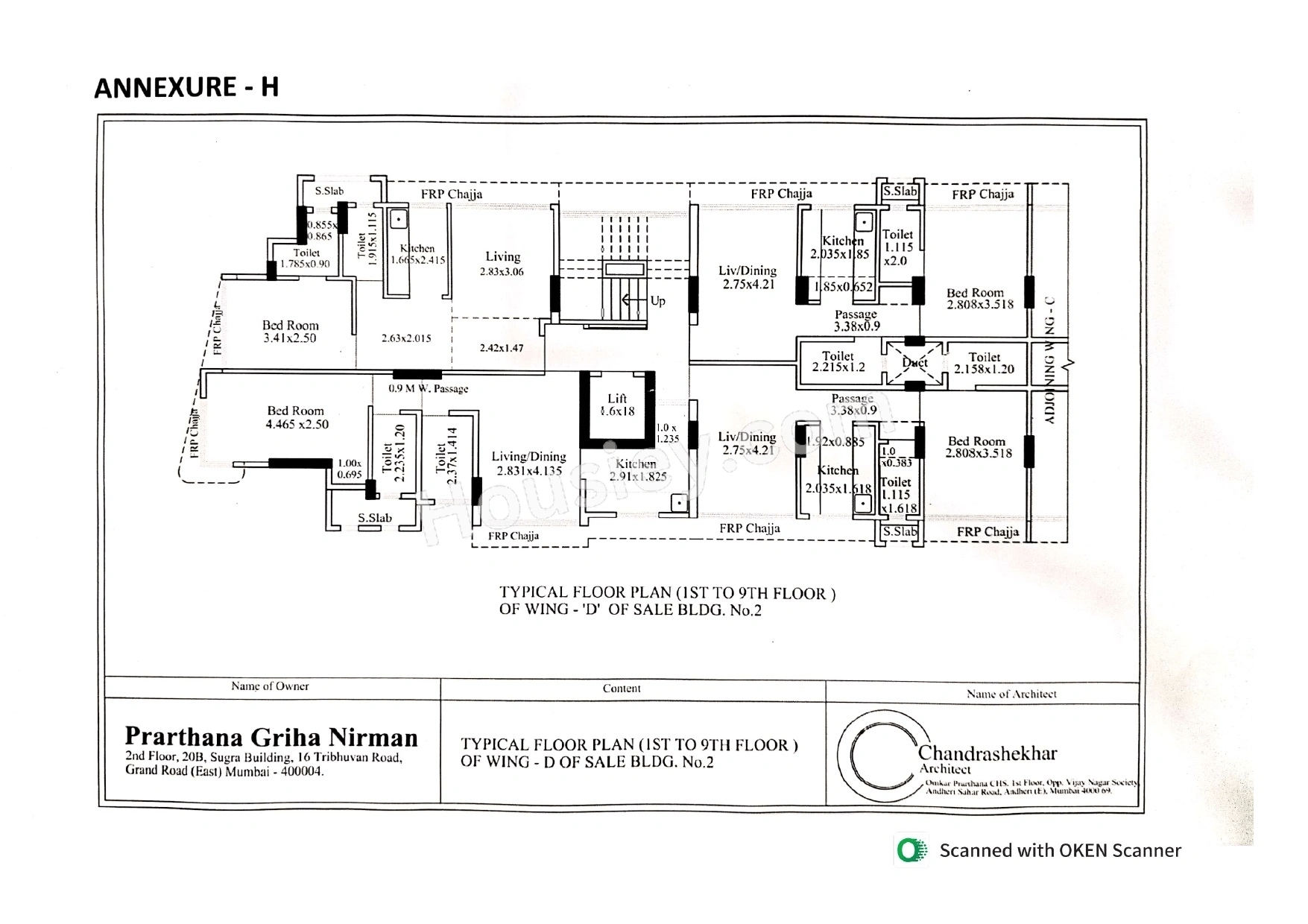 Rishabh Rajkamal Park Floor plan 1