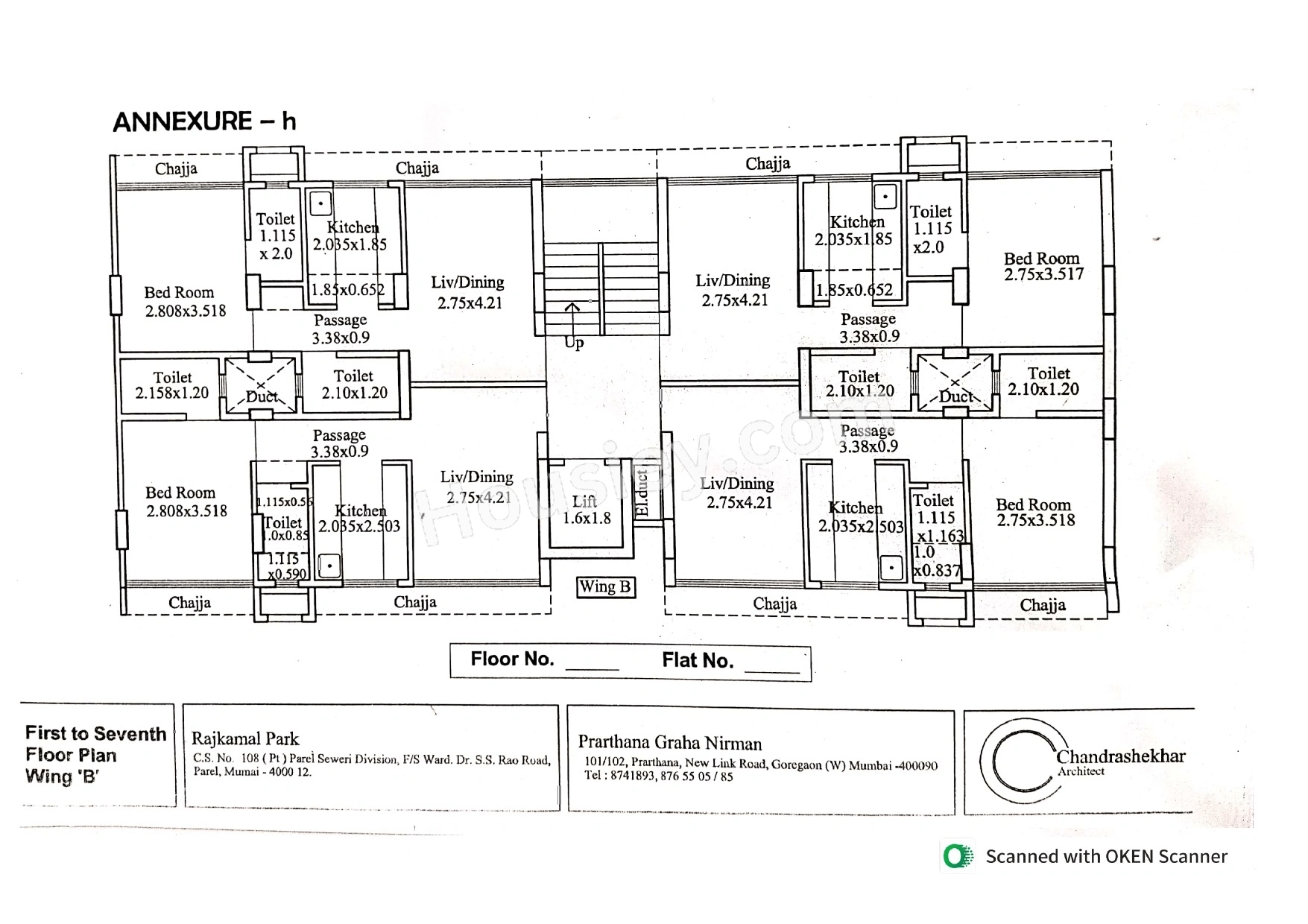 Rishabh Rajkamal Park Floor plan 2