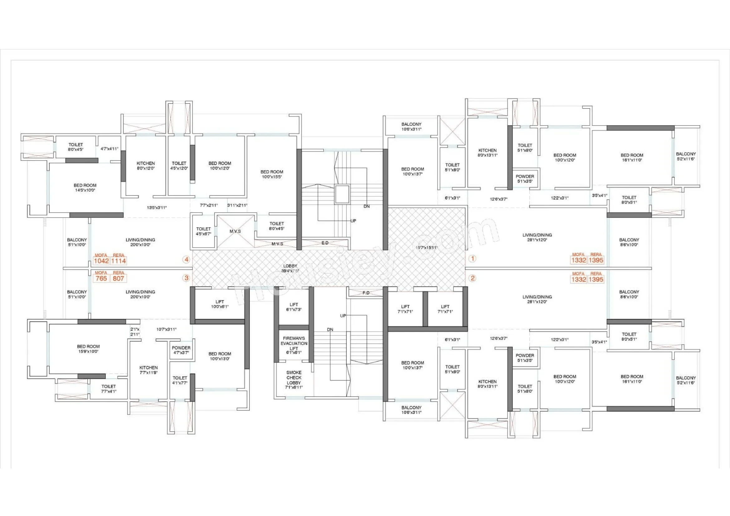 Rishabraj Arham Floor plan 1
