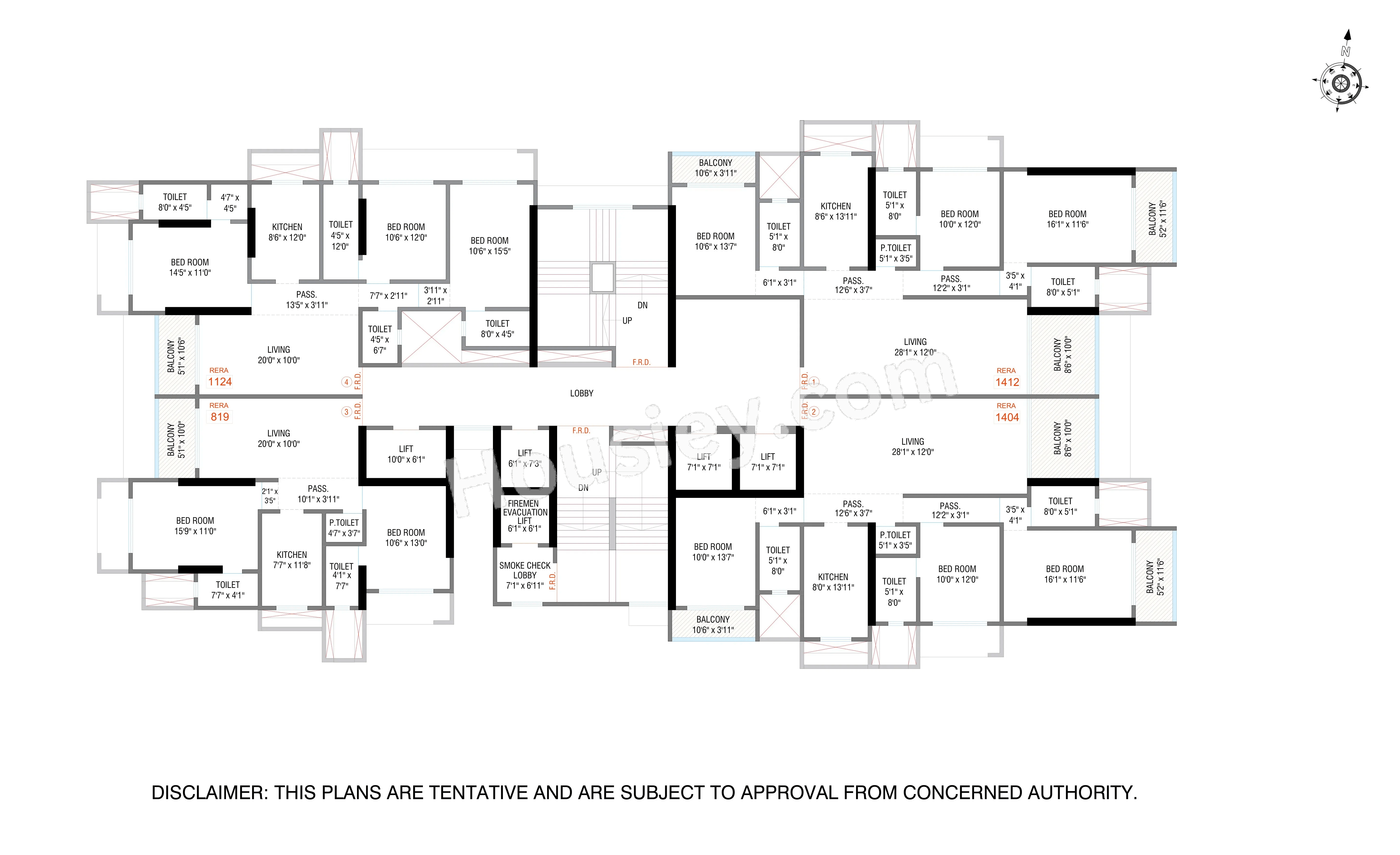 Rishabraj Arham Floor plan 3