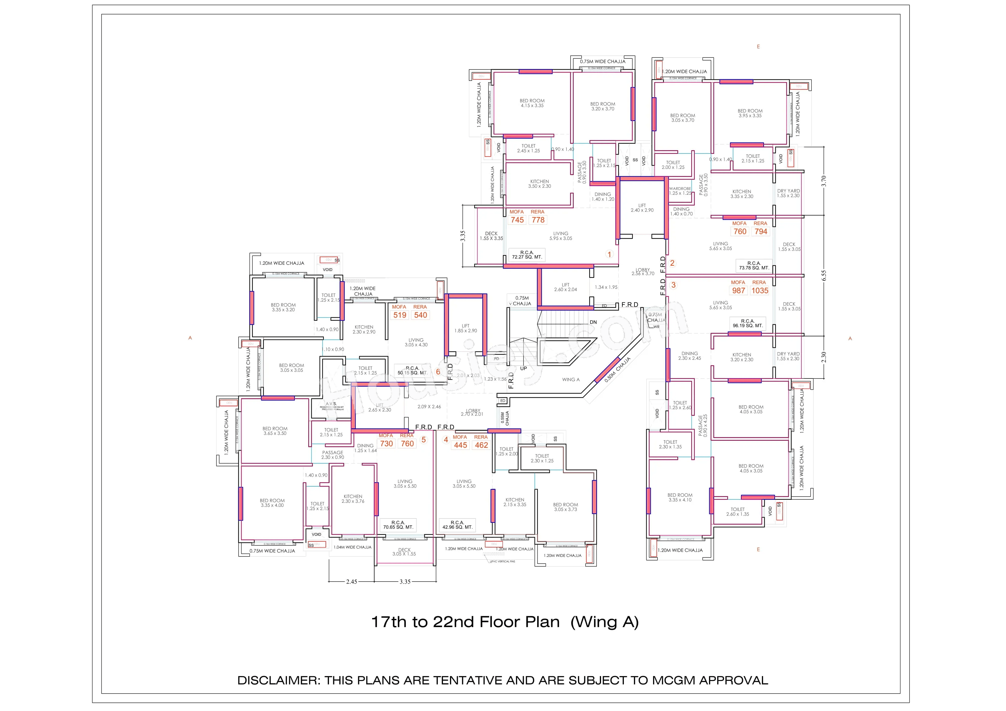Rishabraj Avyaana Floor plan 5