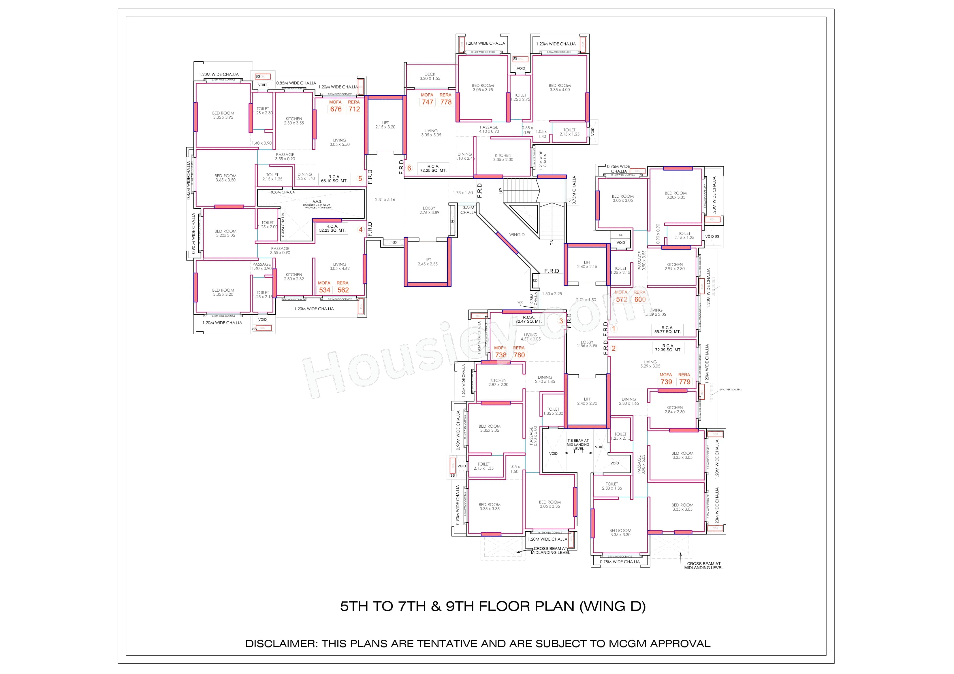 Rishabraj Avyaana Floor plan 11