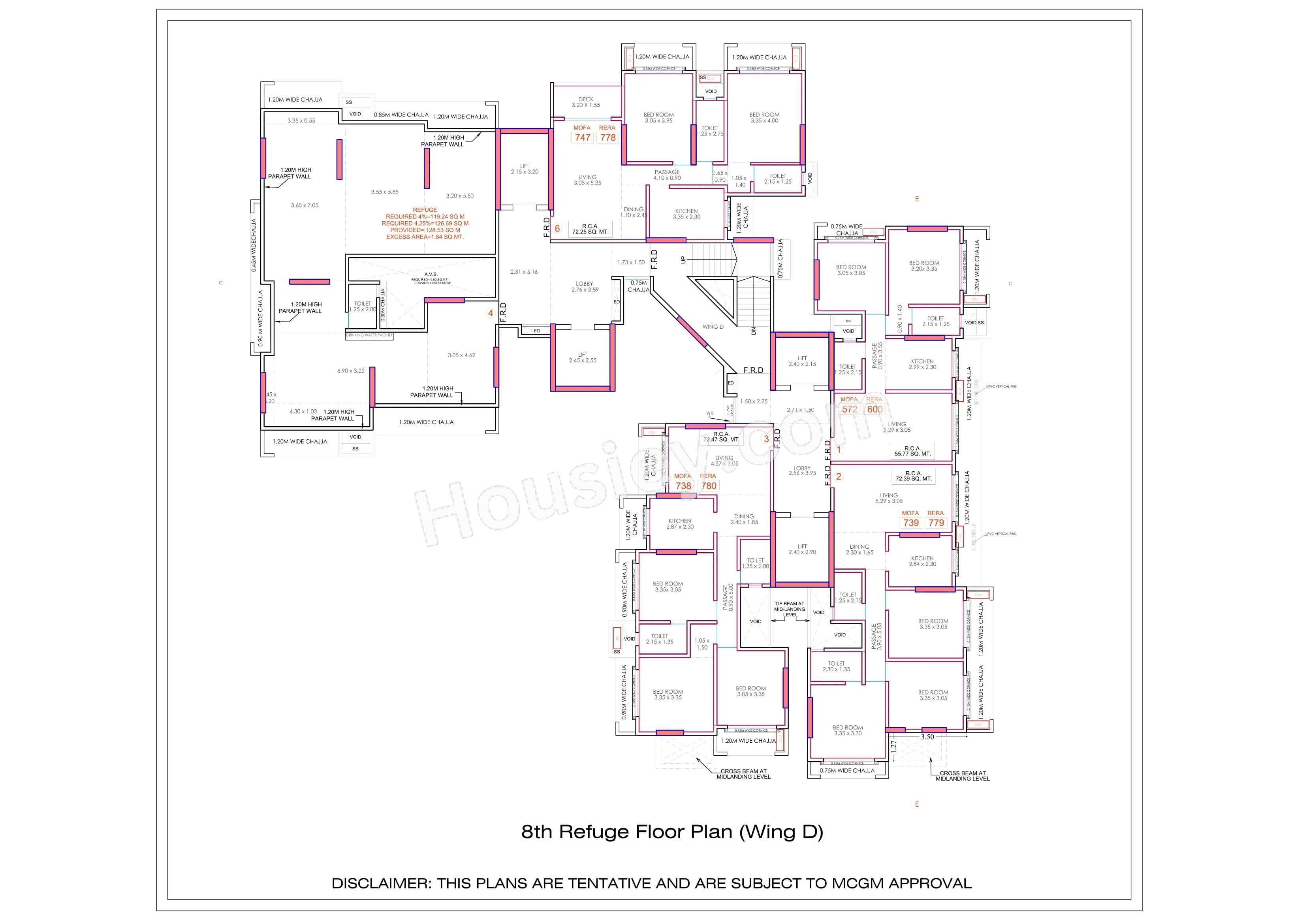 Rishabraj Avyaana Floor plan 14