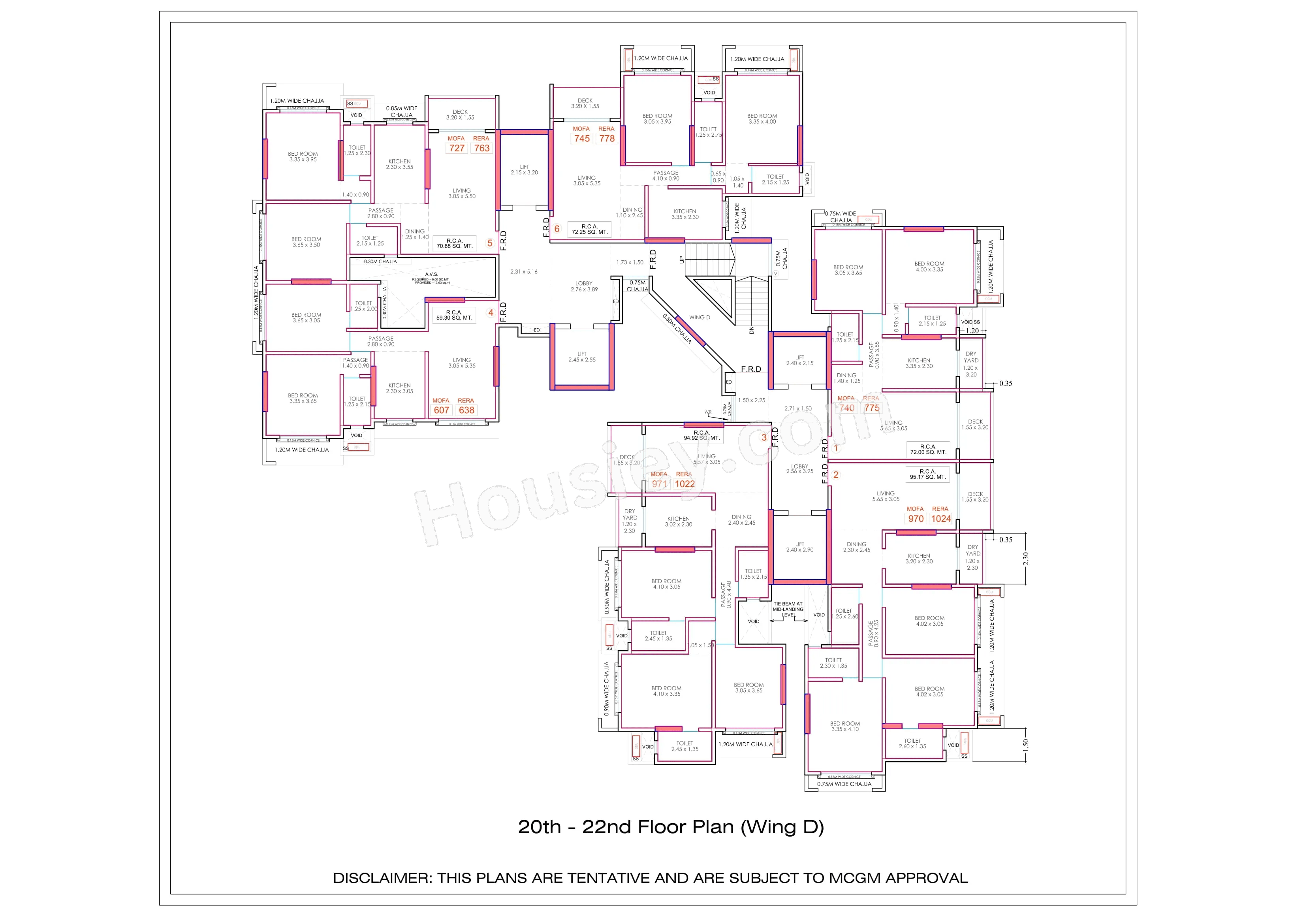 Rishabraj Avyaana Floor plan 16