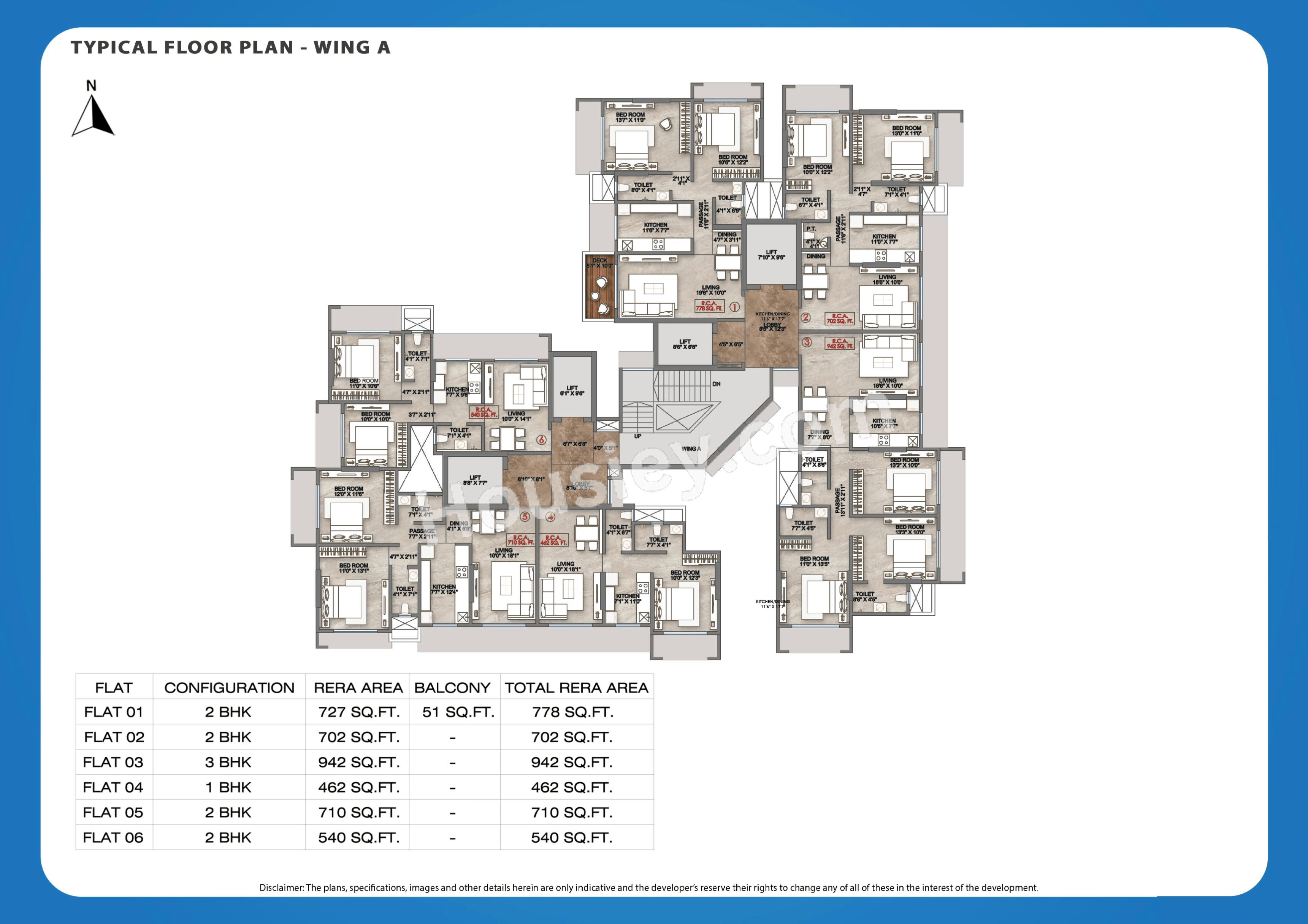 Rishabraj Avyaana Floor plan 20