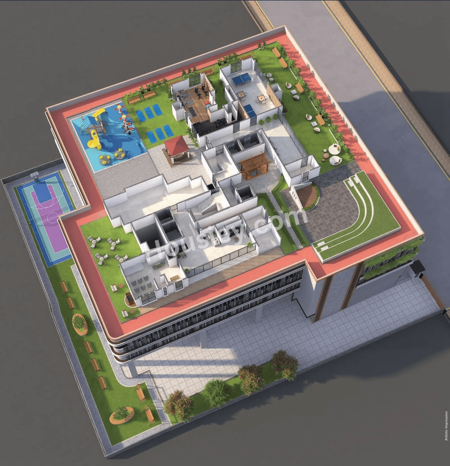 Rishabraj Ceramont Floor plan 2