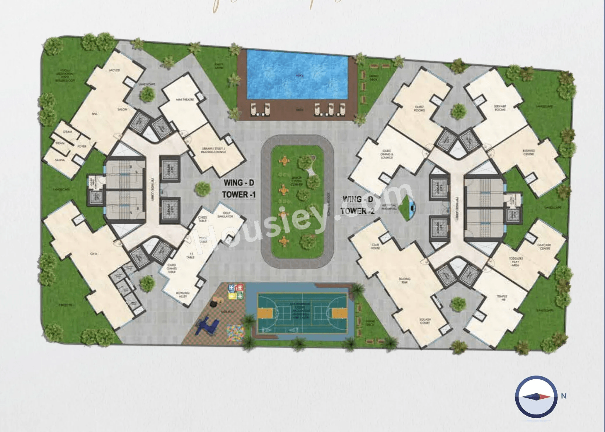Rishabraj Opulence Floor plan 2