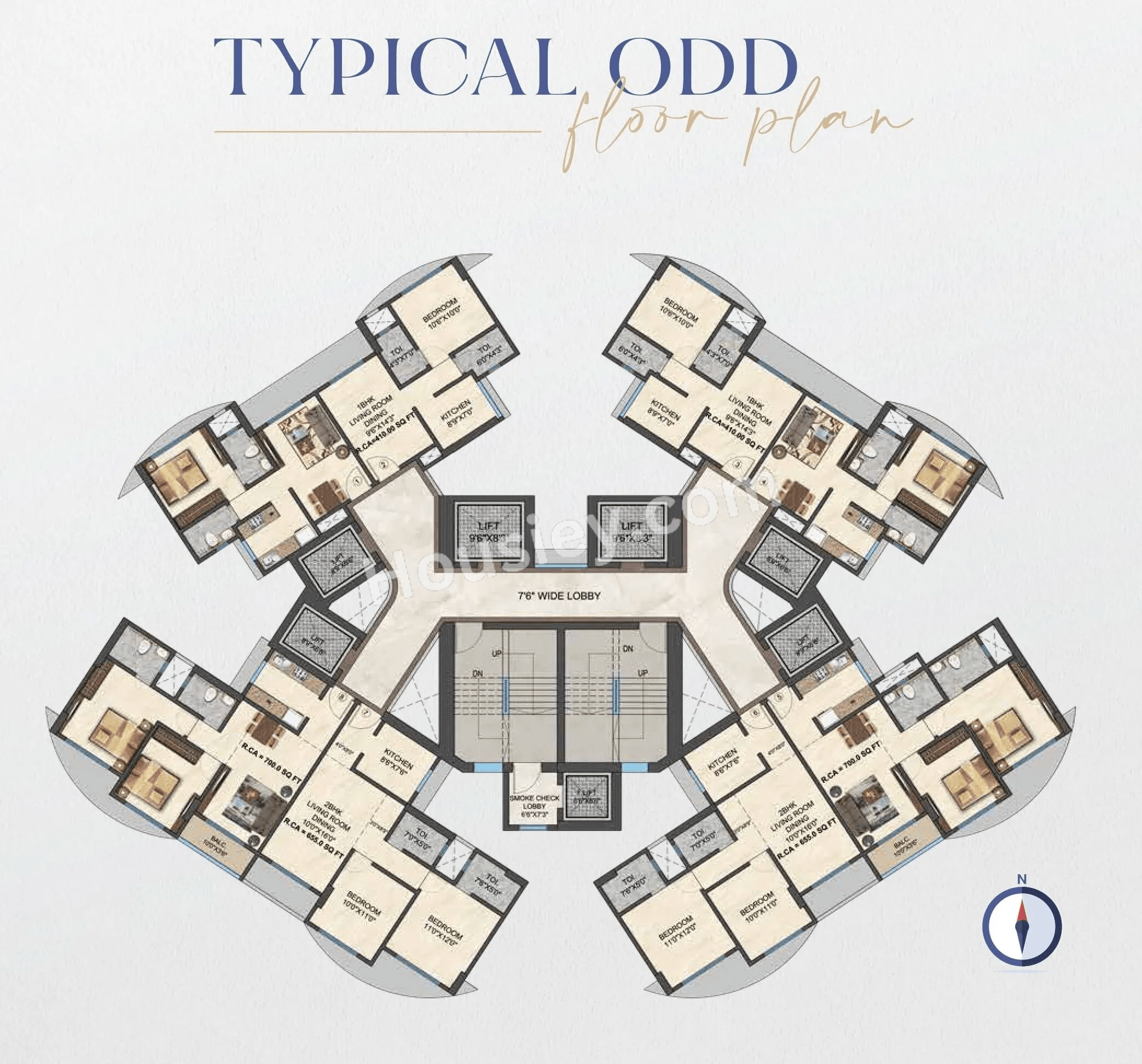 Rishabraj Opulence Floor plan 2