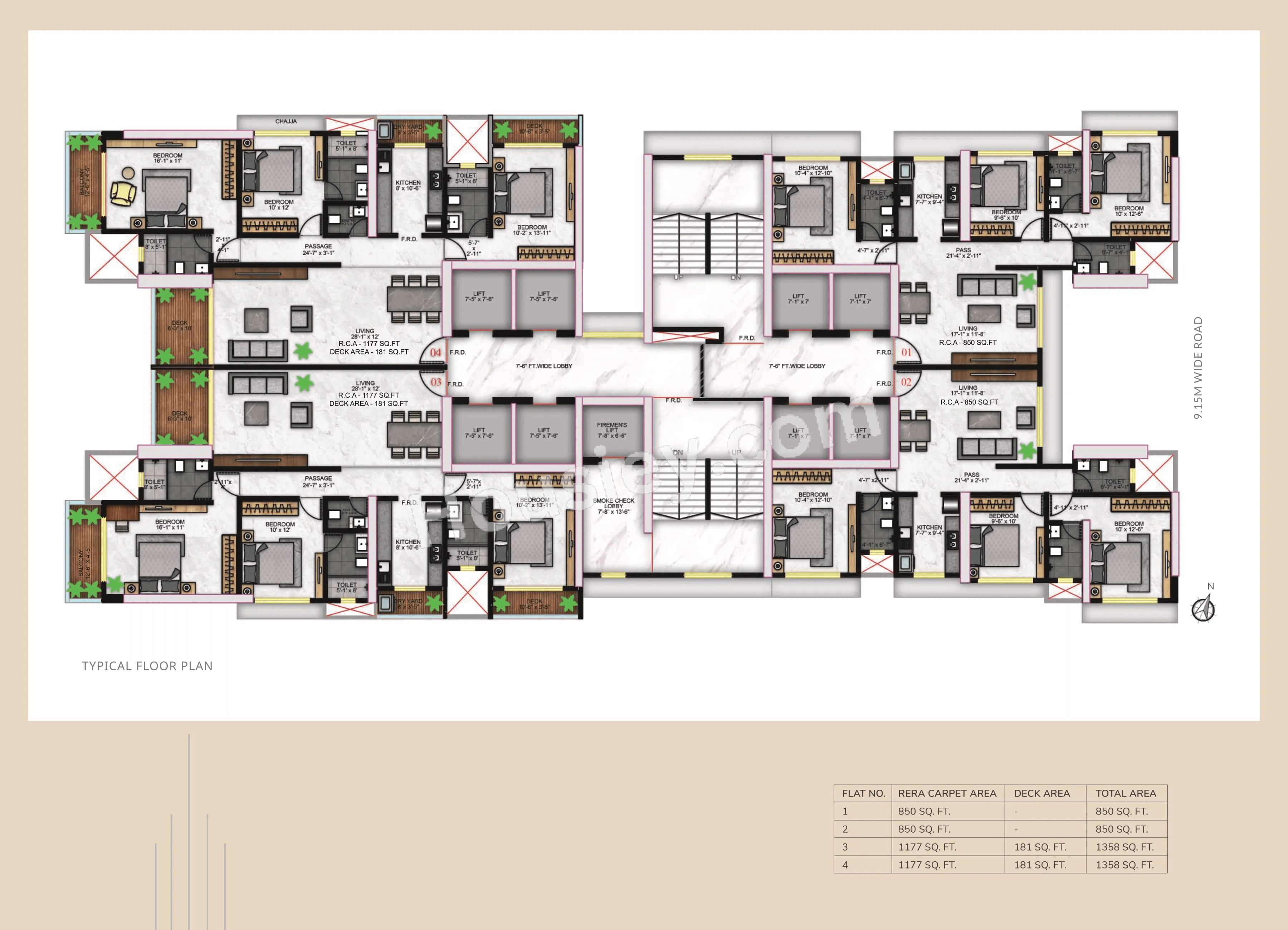 Rishabraj Phoenix Floor plan 7