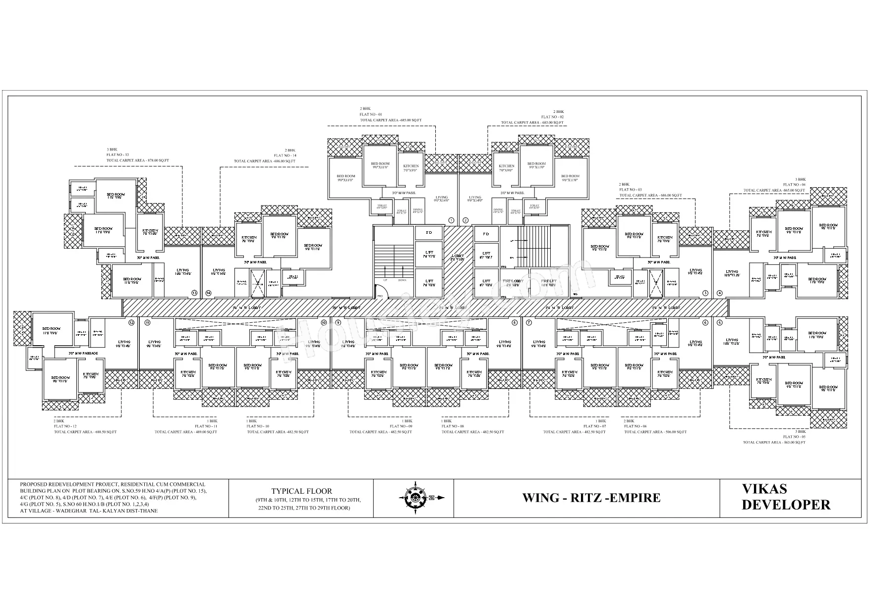 Ritz Life Floor plan 2