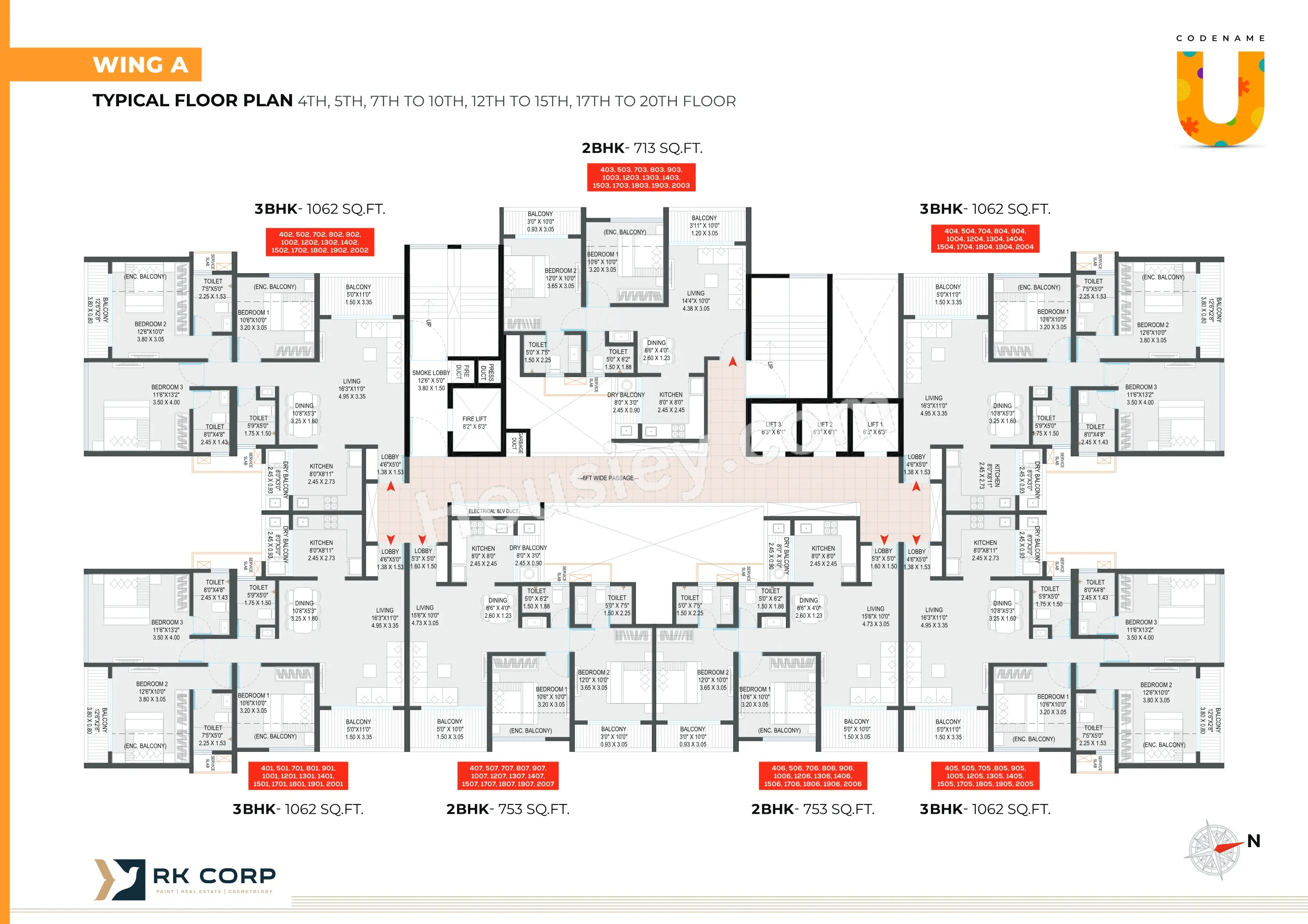 RK Amor Floor plan 2