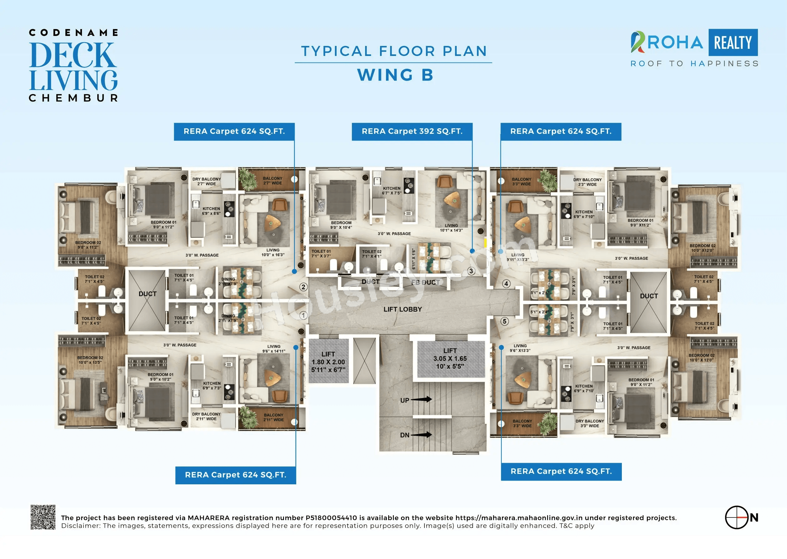Roha Eva Aria Floor plan 2
