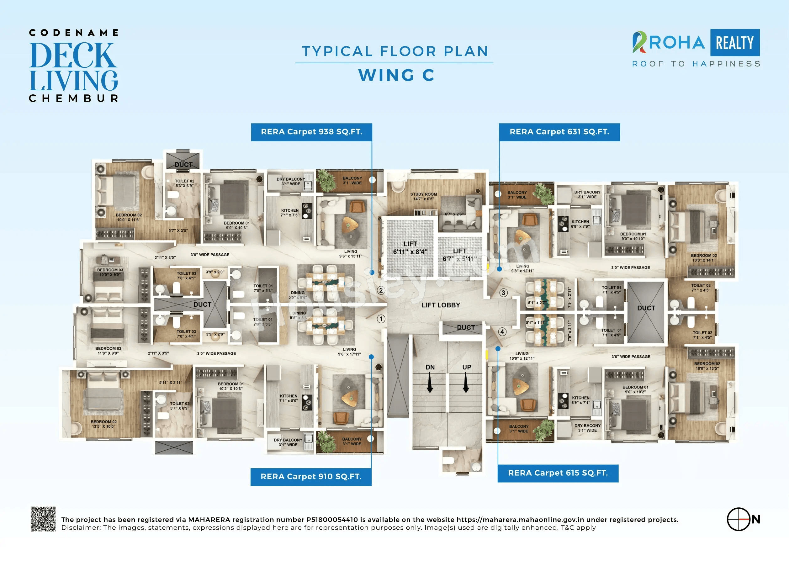 Roha Eva Aria Floor plan 3