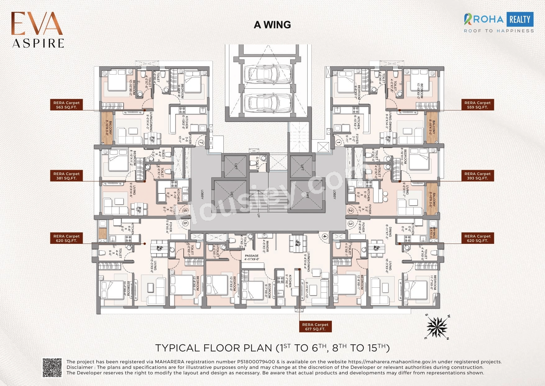 Roha Eva Aspire Floor plan 1