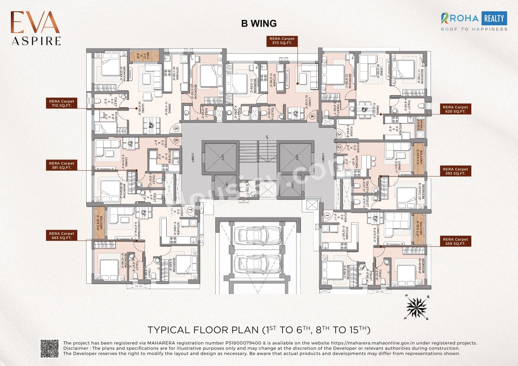 Roha Eva Aspire Floor plan 2