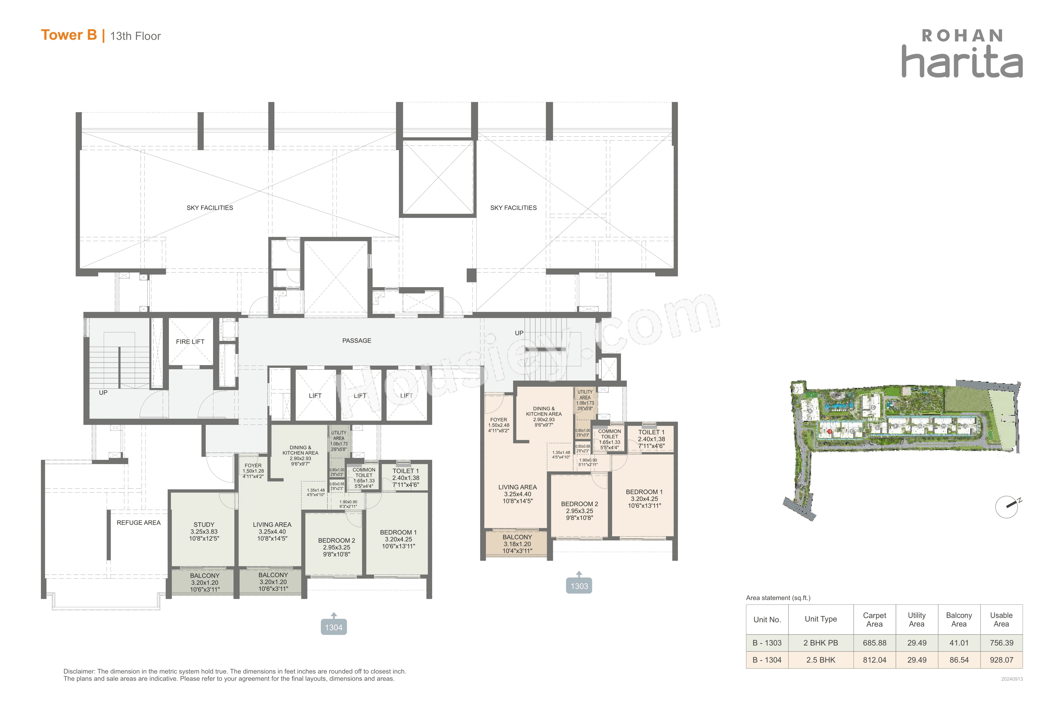 Rohan Harita Floor plan 11