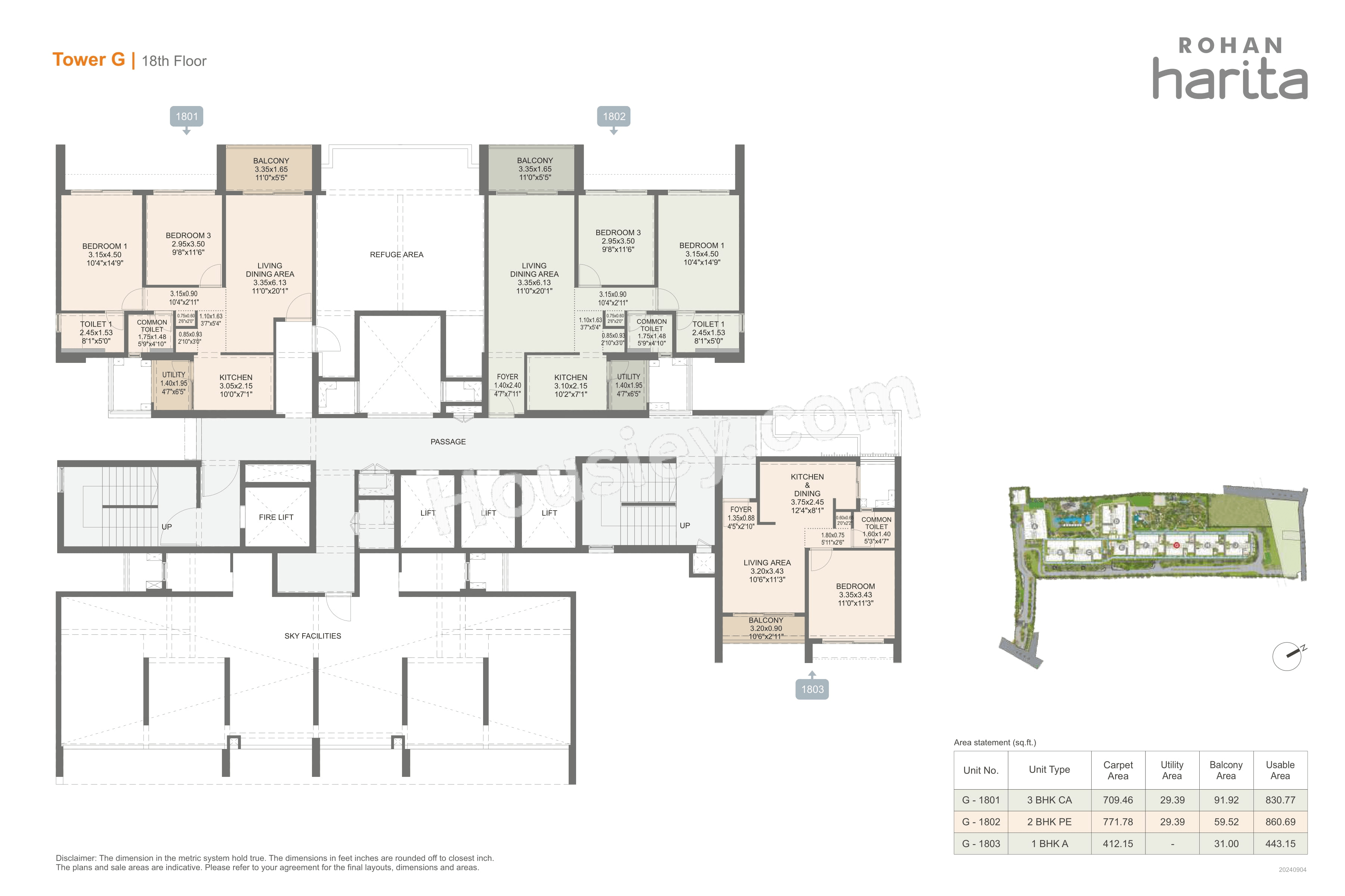 Rohan Harita Floor plan 13