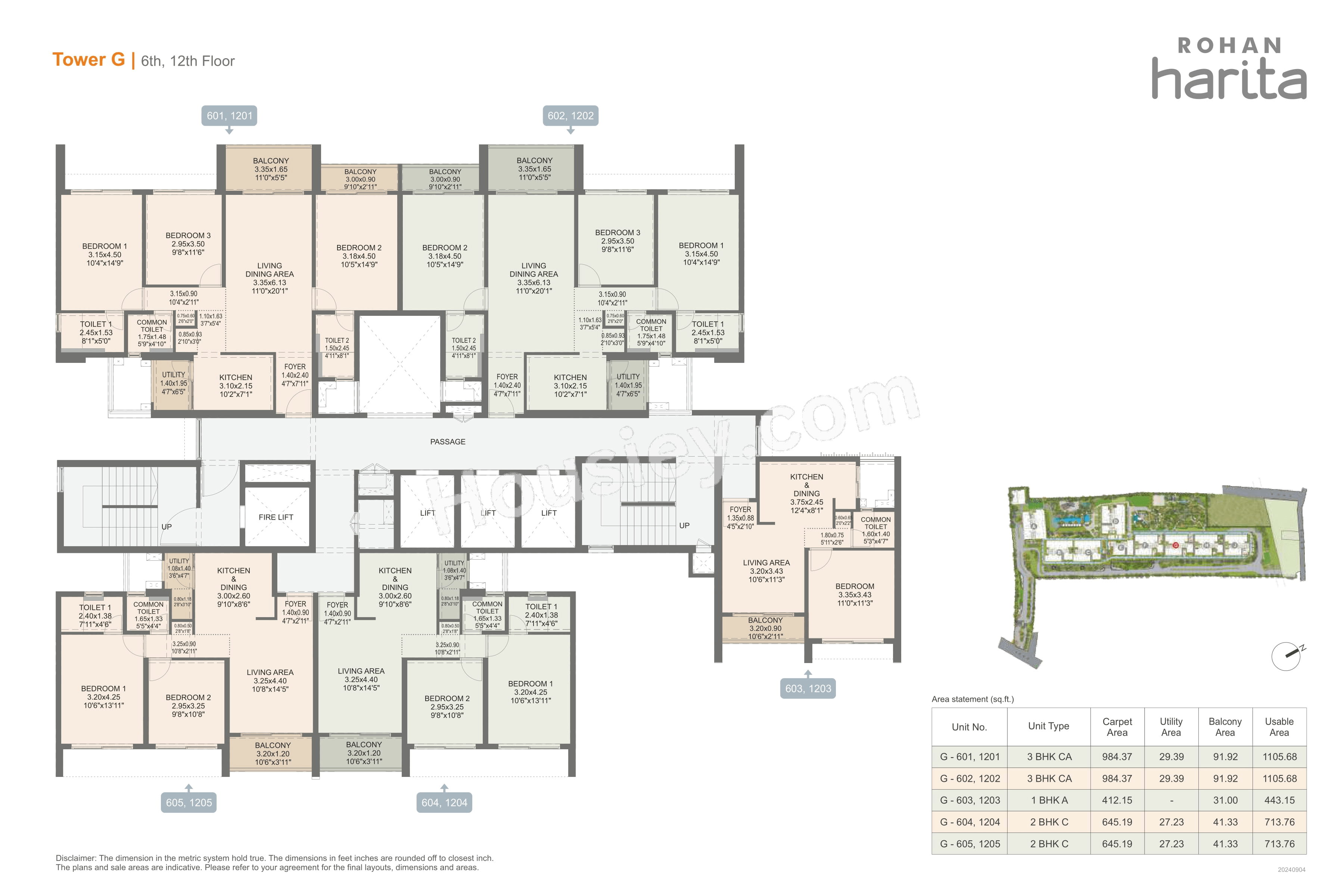 Rohan Harita Floor plan 14